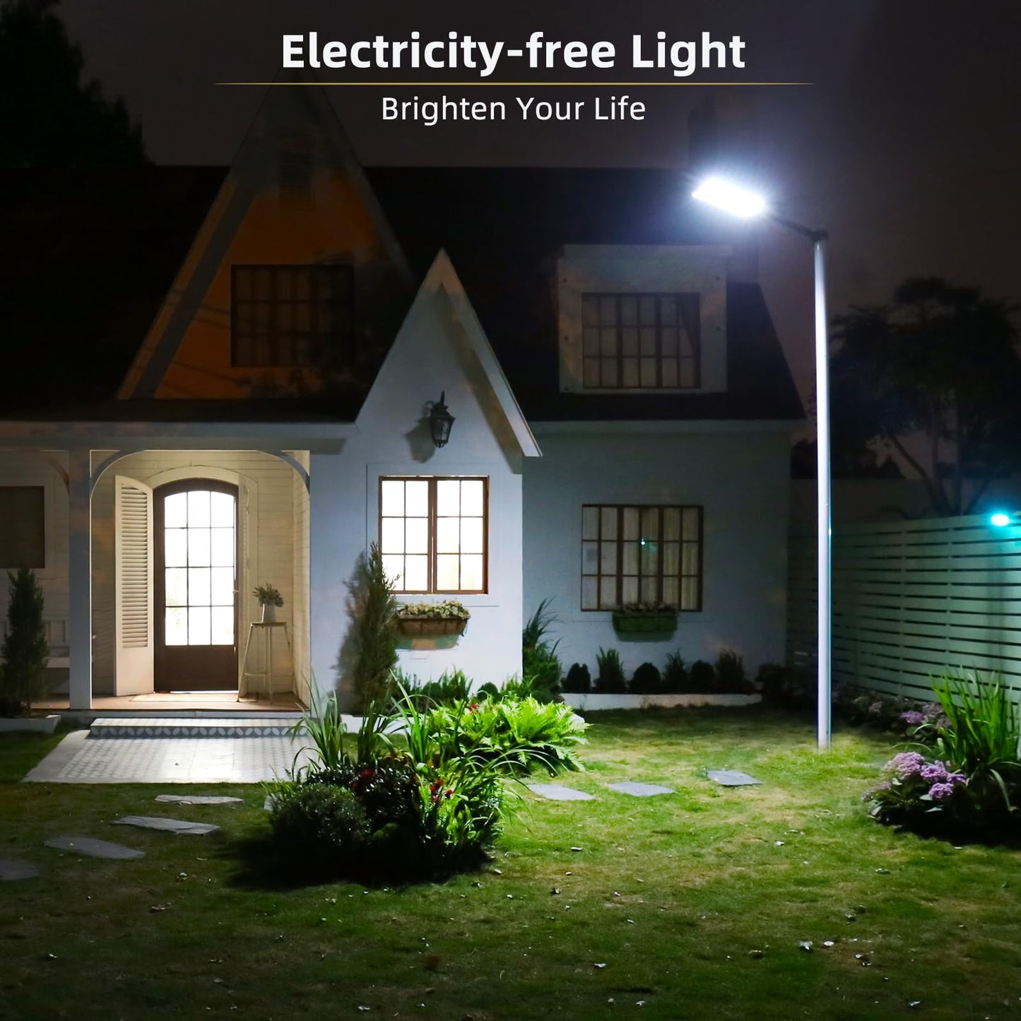 Willmind Solar Street Light Outdoor: Motion Sensor with 3 Modes 2400W, Remote Control, IP65 Waterproof, Parking Lot Lights, Dusk to Dawn, 2500LM, Security Lights, for Outside, Yard, Garage