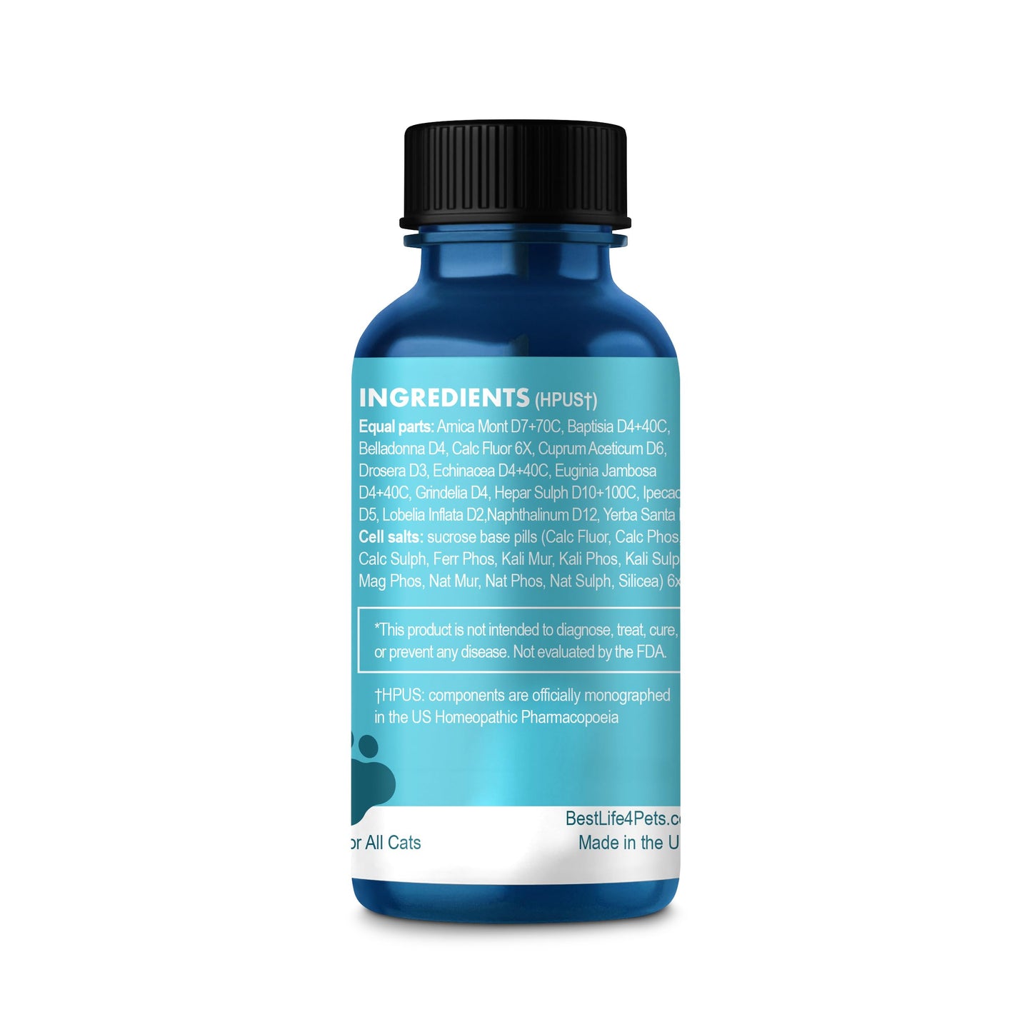 Cat Cold & Respiratory Infection Remedy, Breathe Easy Upper Respiratory Treatment for Cats Provides Natural Relief for Sneezing, Coughing, Nasal Congestion and Asthma, 400 Odorless, Tasteless Pills