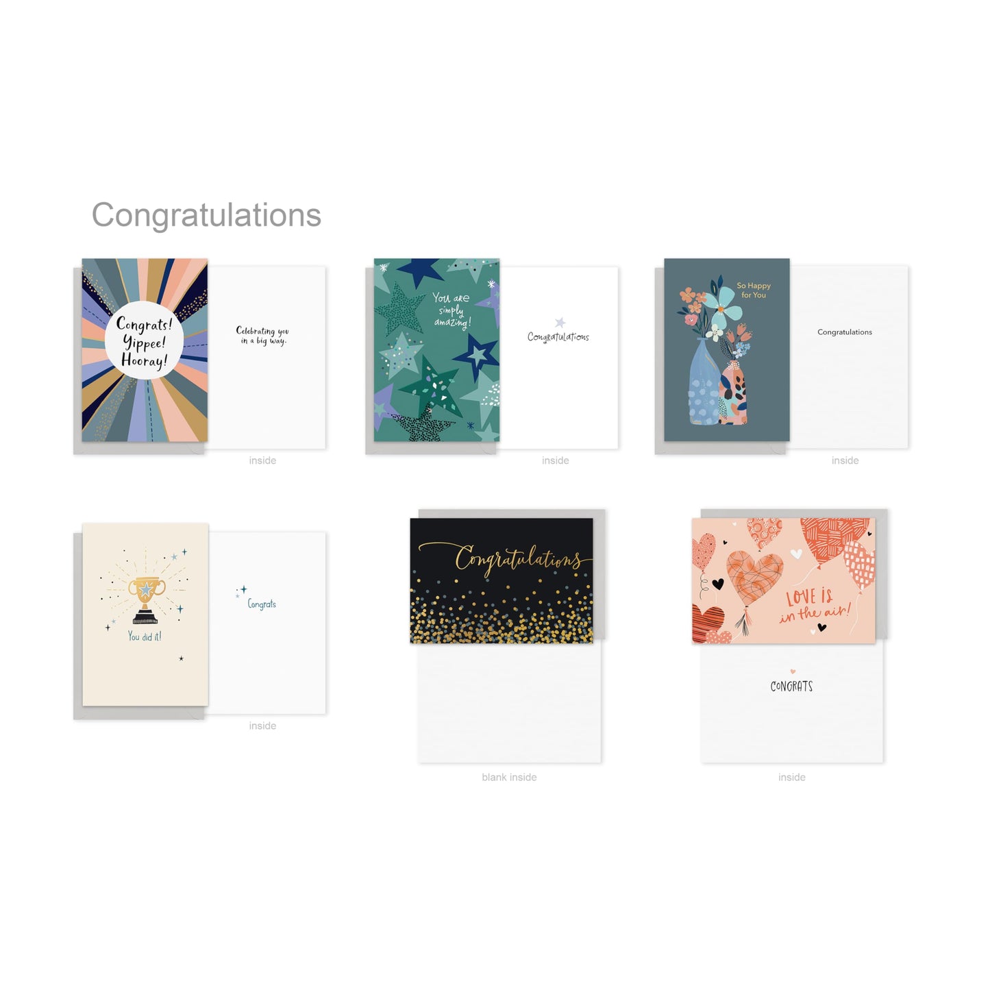 American Greetings All Occasion Deluxe Card Assortment with Envelopes and Storage Box(60-Count)