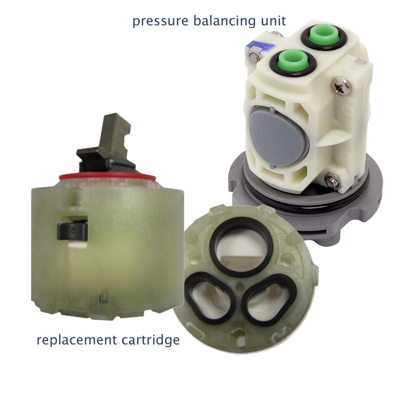 American Standard Type P - 23529-0070A & AMS-M952100 - Bundle Faucet Cartridge Replacement with Pressure Balancing Unit - Tub & Shower Plumbing Repair Kit - After Market