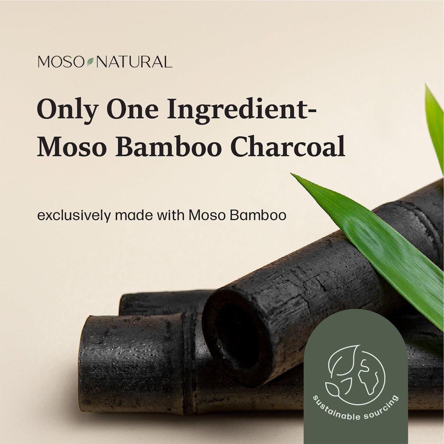 Moso Natural Air Purifying Bag 200g | Premium Bamboo Charcoal Odor Absorber for Home & Car | Closet Odor Eliminator, Small Room Deodorizer & Car Air Freshener | Long Lasting Charcoal Bags (5 Pack)