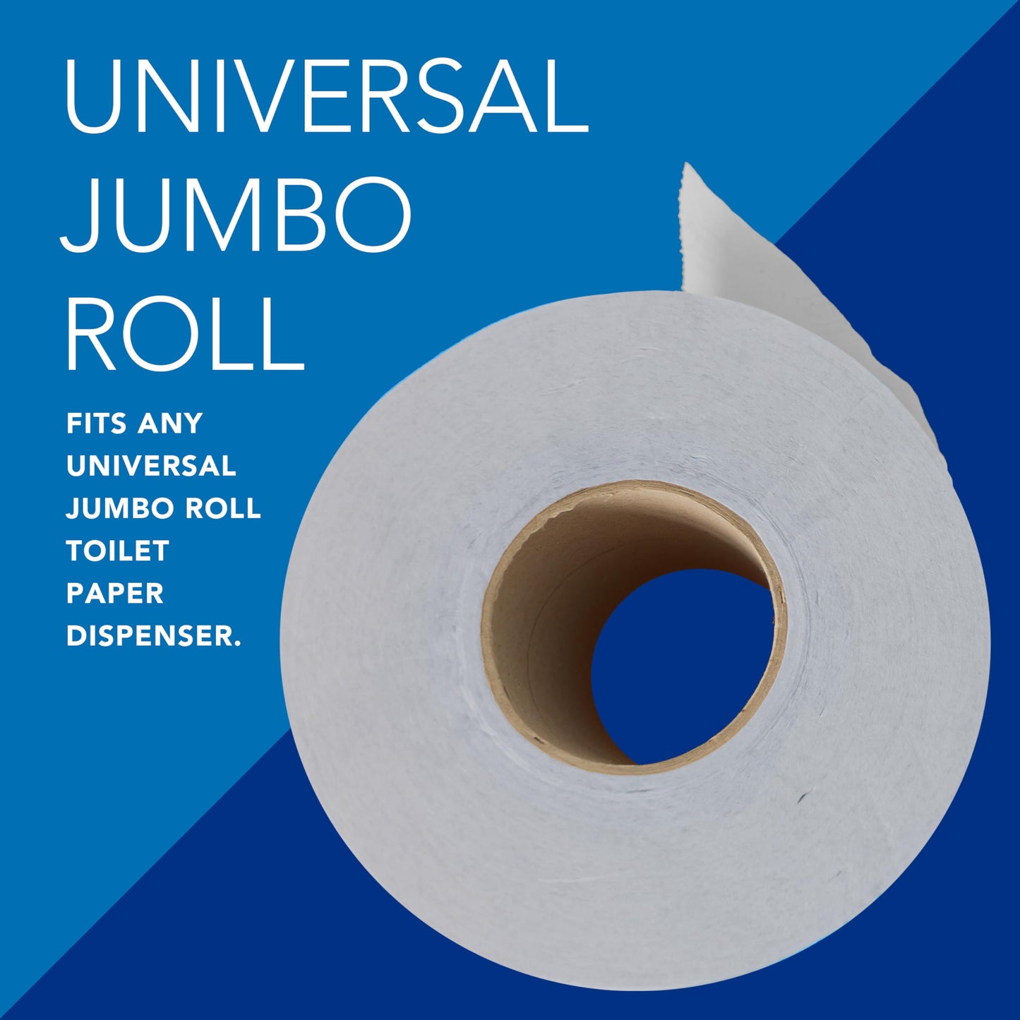 Scott Professional High-Capacity Jumbo Roll Toilet Paper, Bulk (03148), 2-Ply, White, Non-Perforated, Compact for Easy Storage (4 Rolls at 1,000' Each, 4,000'/Case)