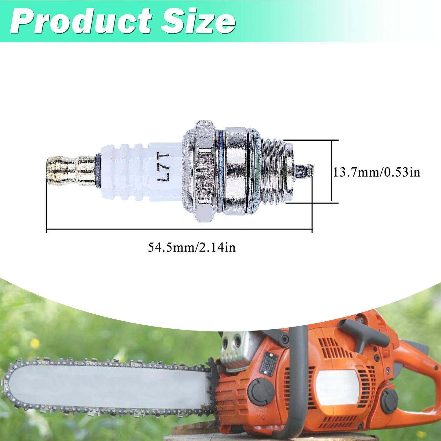 Adefol 49mm Cylinder Piston Kit for Stihl TS360 TS350 BT360 08S Concrete Cut-Off Saw, TS350 TS360 Bore Cylinder & Piston Kit with Spark Plug Replacement Parts Replace 4201 020 1200, 4201-020-1200