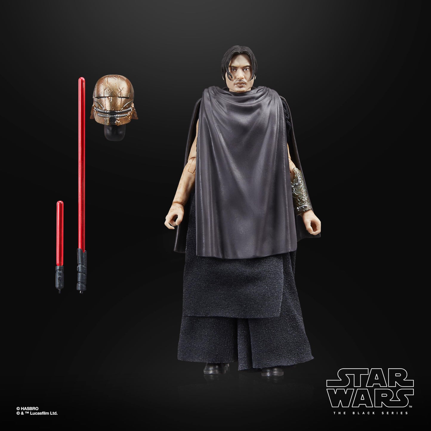 Star Wars The Black Series The Stranger (Qimir) Star Wars: The Acolyte Premium Collectible 6 Inch Action Figure