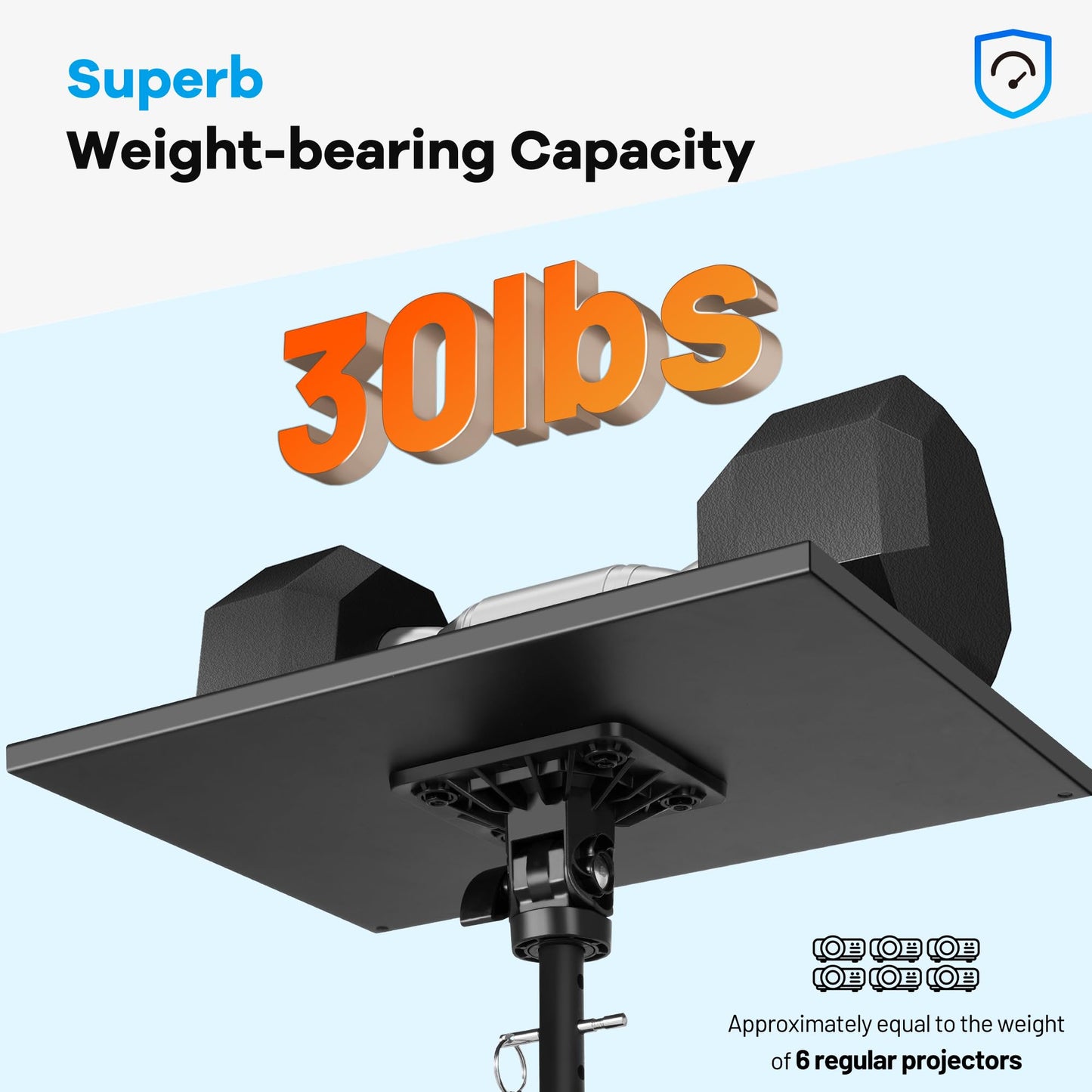 CAHAYA Projector Tripod Stand with Casters: Projector Stand 71-137cm Height Adjustable Multifunctional Universal Laptop Stand DJ Rack Stand with Adjustable Height for Meeting Room DJ Equipment
