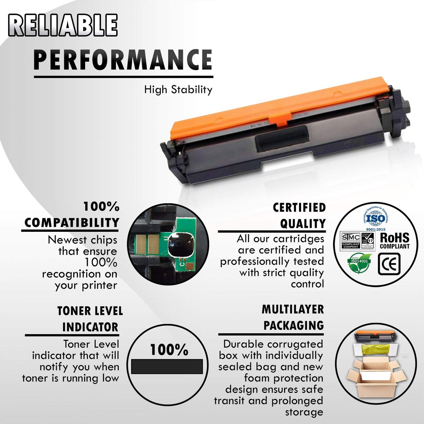 2 Inkfirst Compatible Toner Cartridge 051 H 051H (4,000 Pages) Replacement for Canon 051H 2169C001 imageCLASS MF262dw MF264dw MF267dw MF269dw LBP162dw Black High Yield