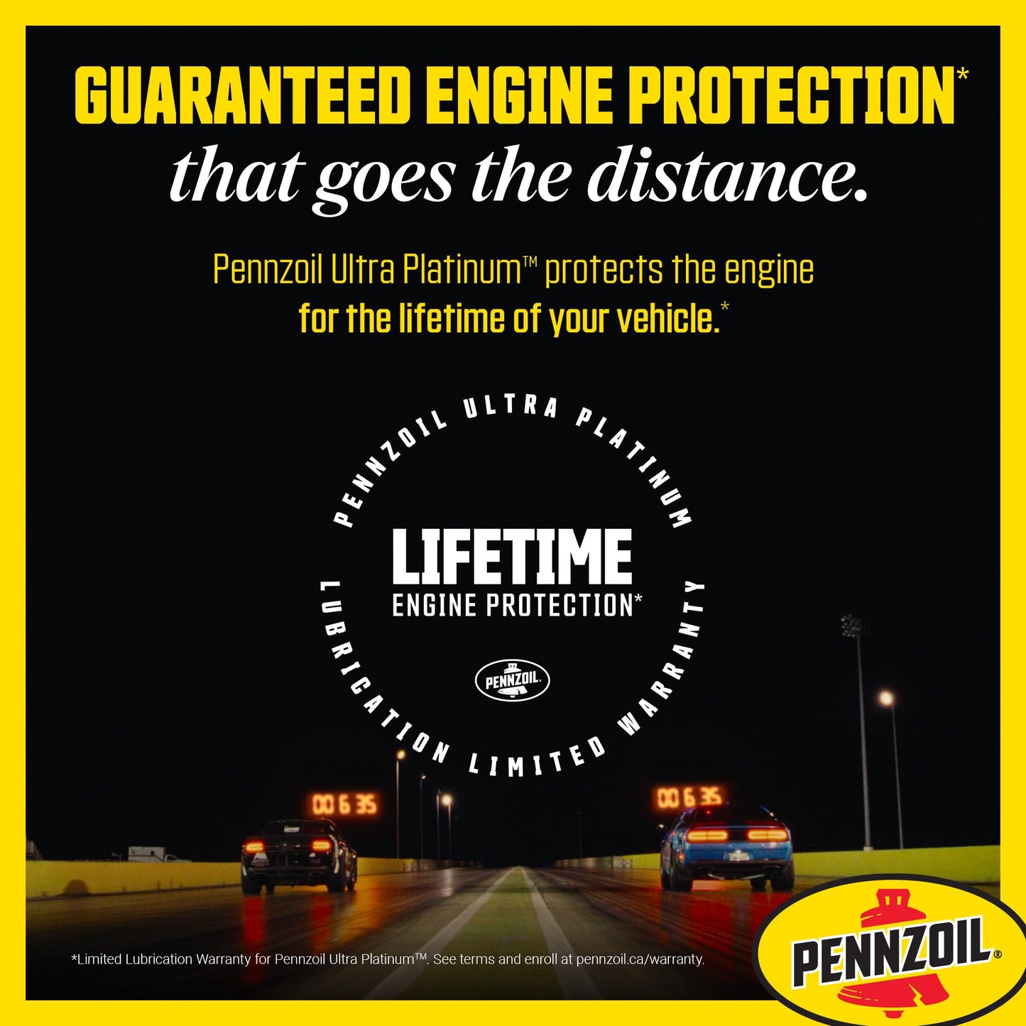 Pennzoil Ultra Platinum Full Synthetic 5W-30 Motor Oil, 5 Litre