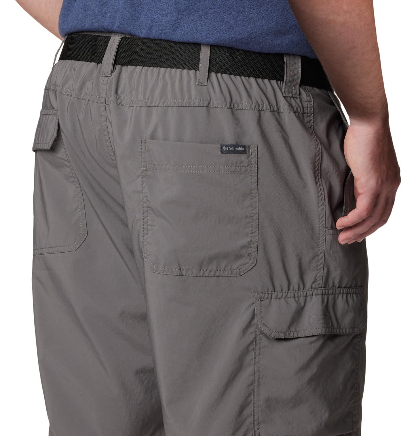 Columbia Men's Silver Ridge Utility Cargo Short, City Grey, 36 x 10