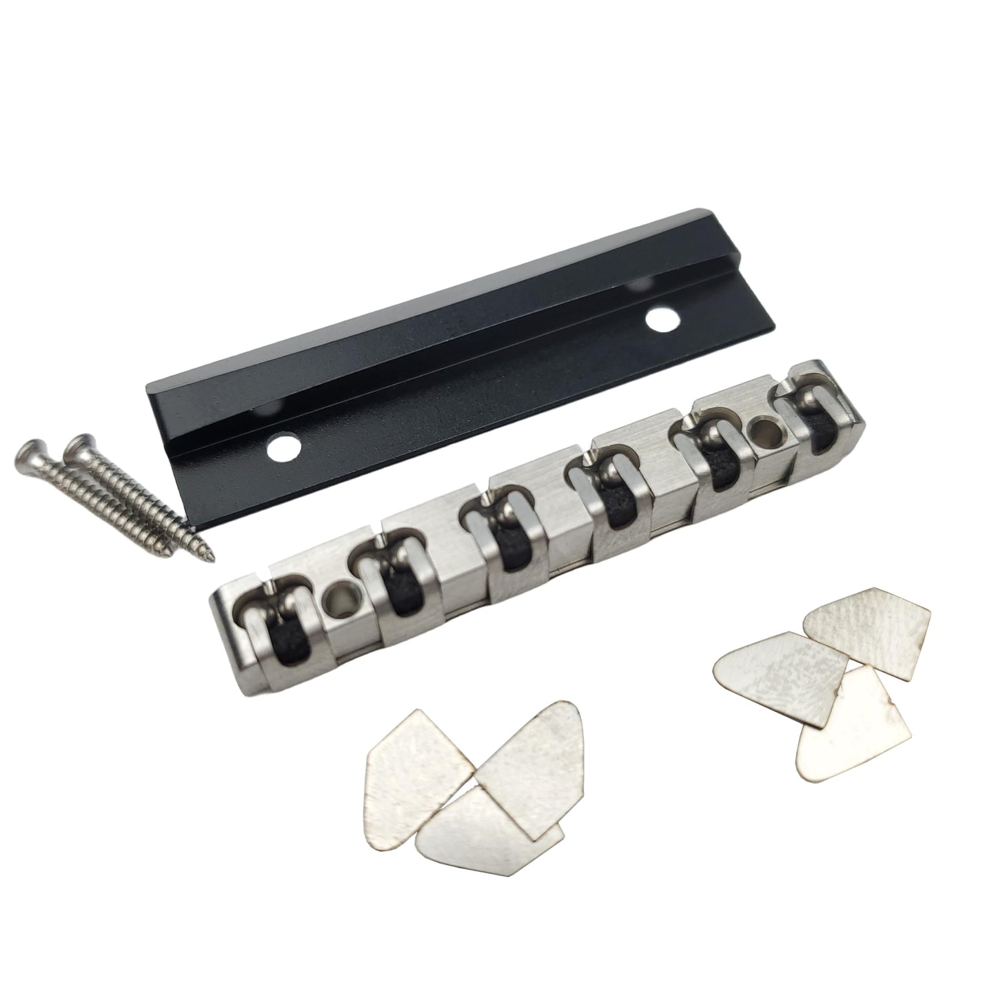 Kaynes Stainless Steel Guitar Nut Electric Guitar Roller Nut For Fender Telecaster Tele Stratocaster Strat ST TL Style Electric Guitar
