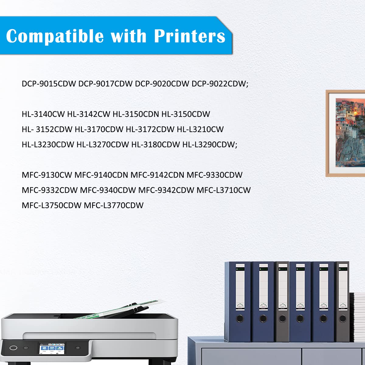 TOPRINT WT-220CL WT-223CL WT220CL WT223CL Waste Toner Box Compatible for HL-3140CW 3170CDW L3210CW L3230CDW L3270CDW L3290CDW MFC-L3710CW L3770CDW 9130CW 9330CDW