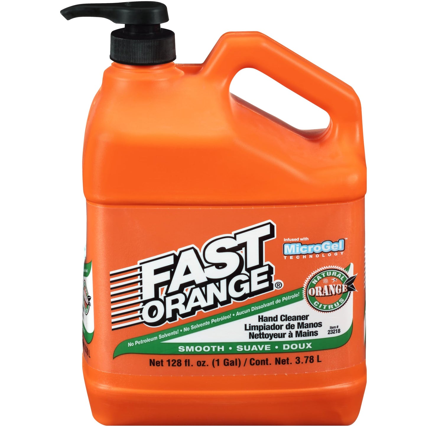 Fast Orange 23218 Smooth Lotion Hand Cleaner, 3.78L
