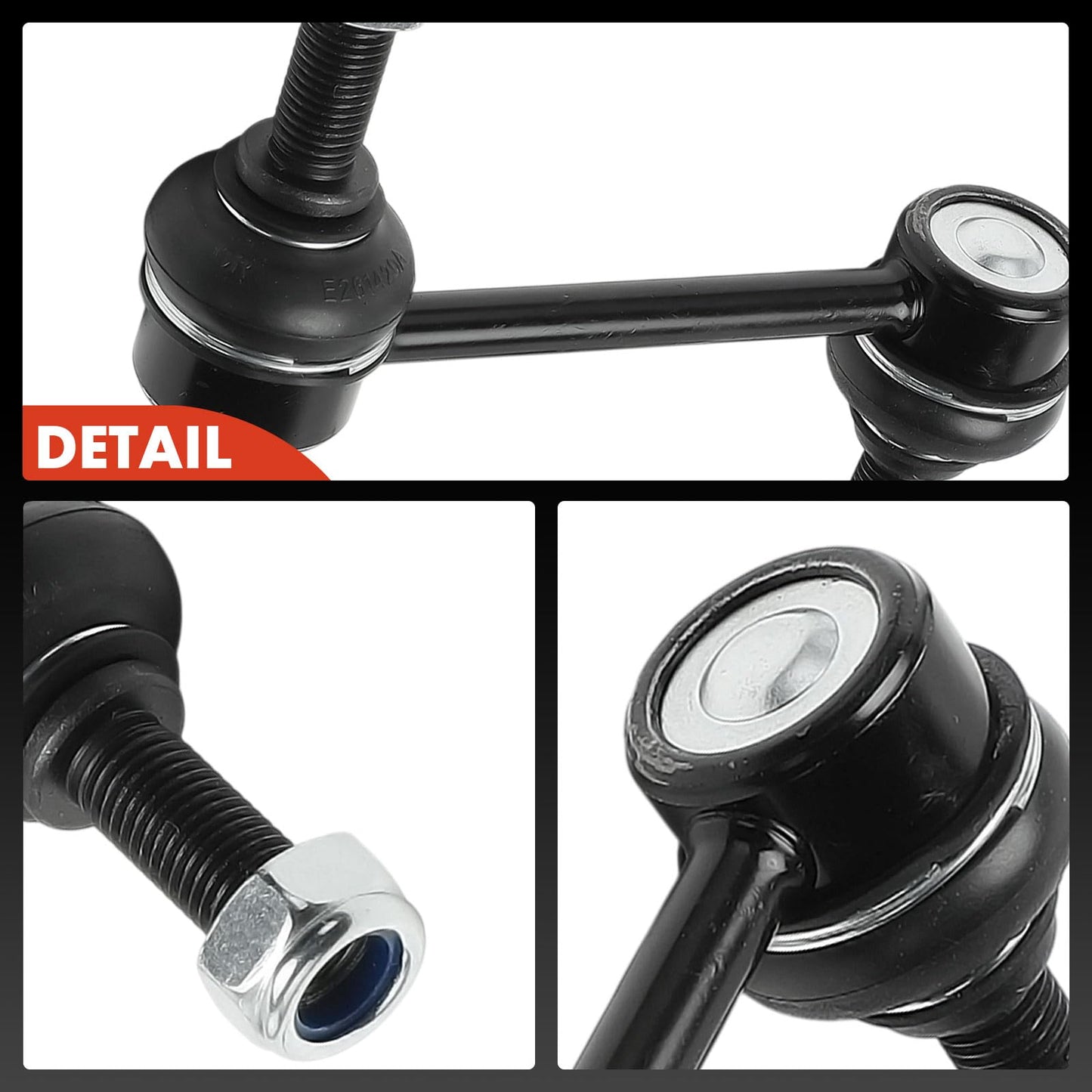 A-Premium 2 x Front Sway Bar Links Stabilizer Bar Links, Compatible with Ford Edge 2007-2014 & Lincoln MKX 2007-2015, Sport Utility