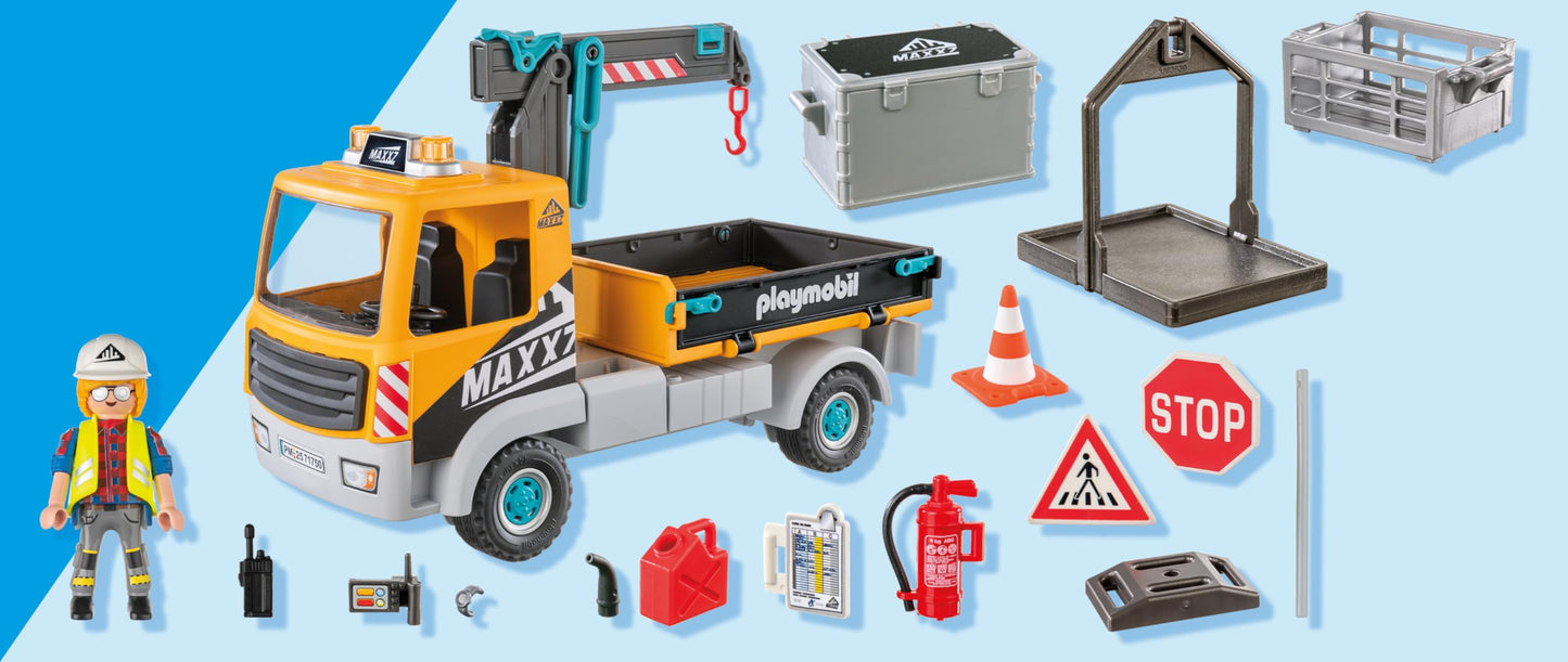 PLAYMOBIL Construction Truck with Crane