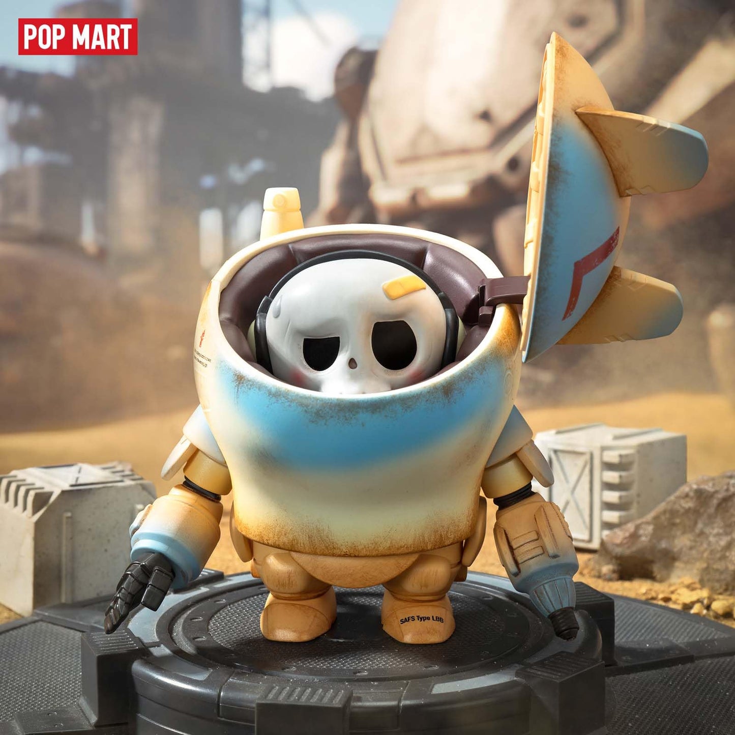 POP MART The Monsters × Kow Yokoyama Ma.K. Series, LABUBU Blind Box Figures, Random Design Action Figures Collectible Toys Home Decorations, Holiday Birthday Gifts for Girls and Boys, Single Box
