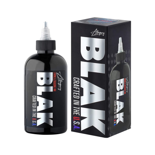 Allegory Premium Lining & Shading Tattoo Ink Black (8 oz)