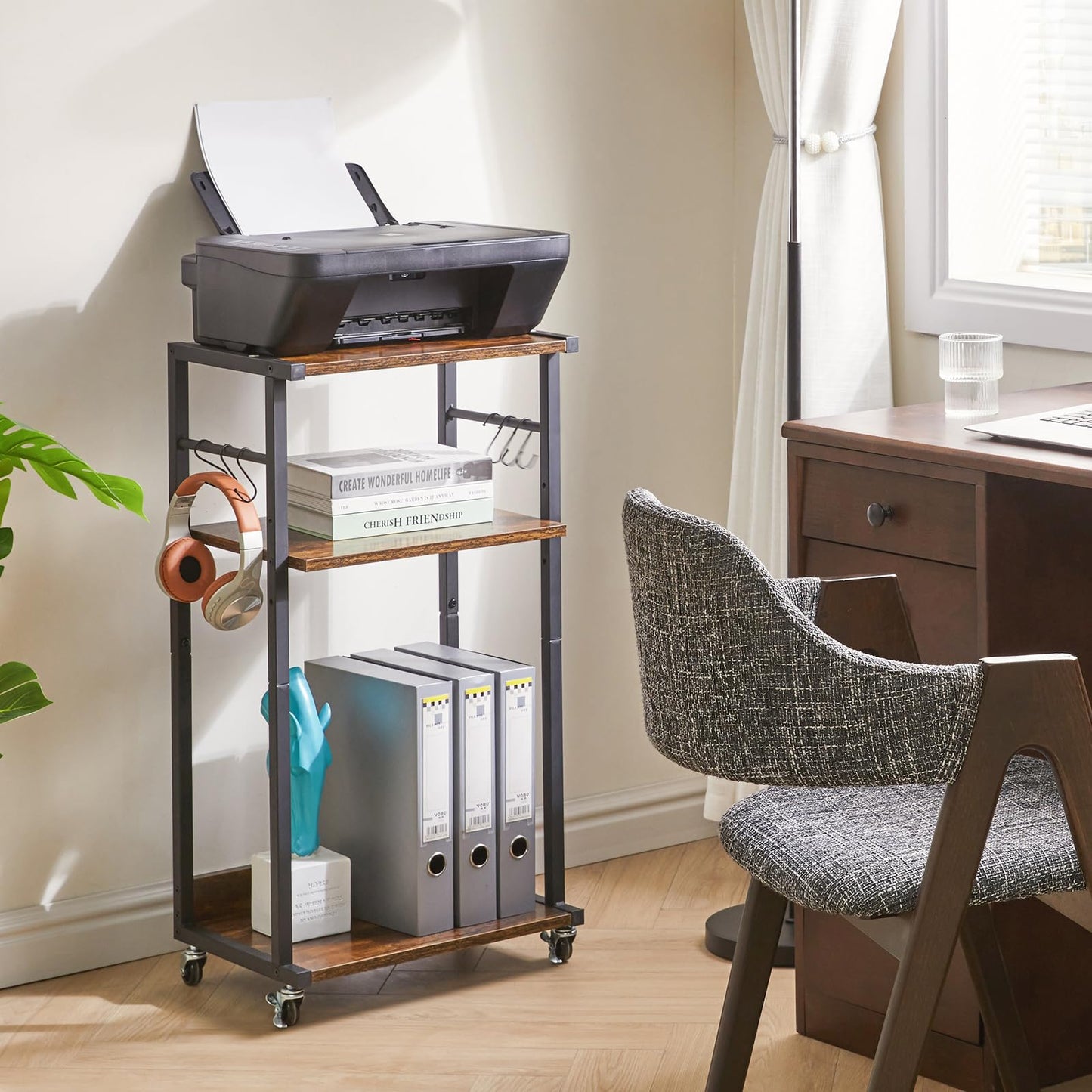 YMYNY Tall Printer Stand UHPT002H