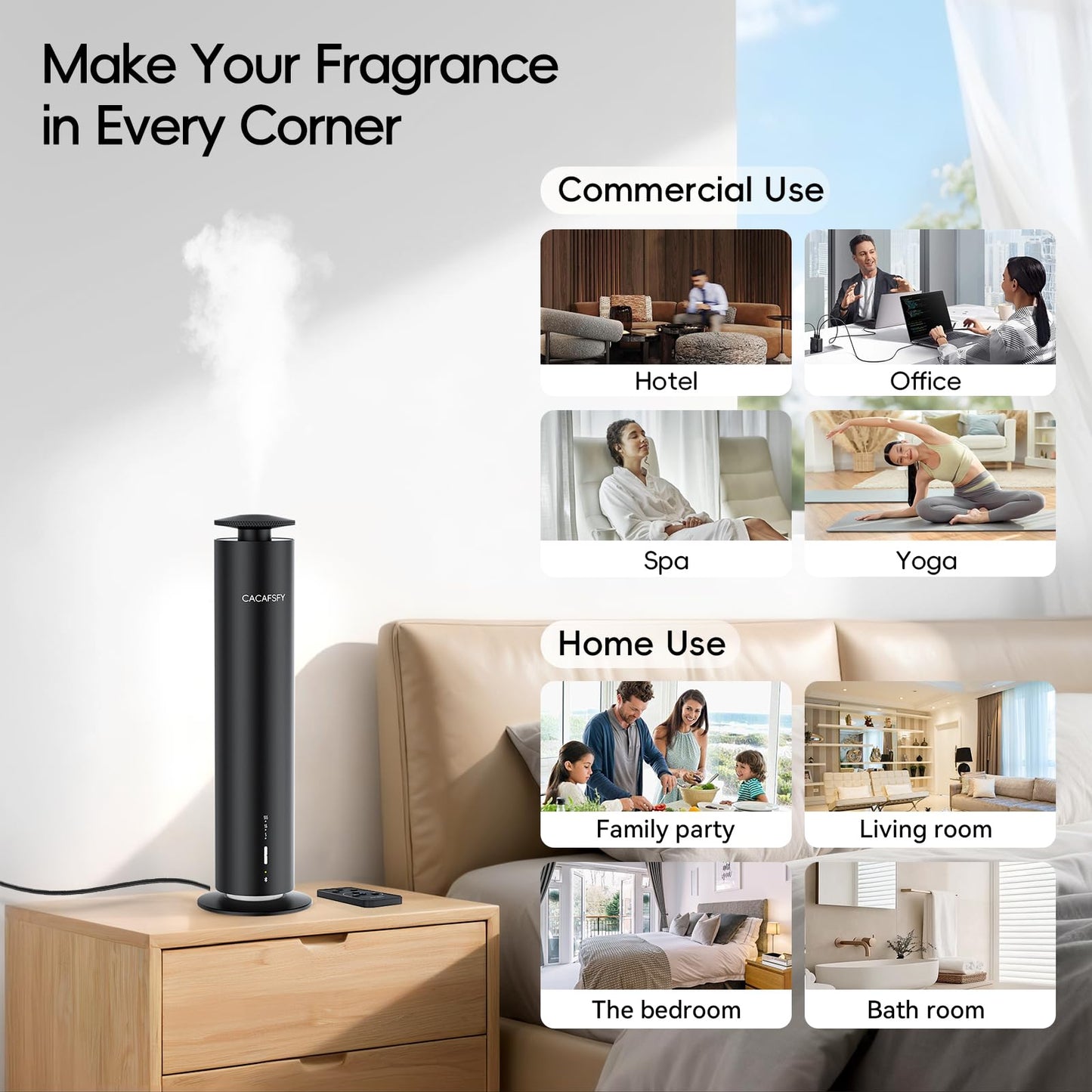 Waterless Aroma Diffuser for Home use