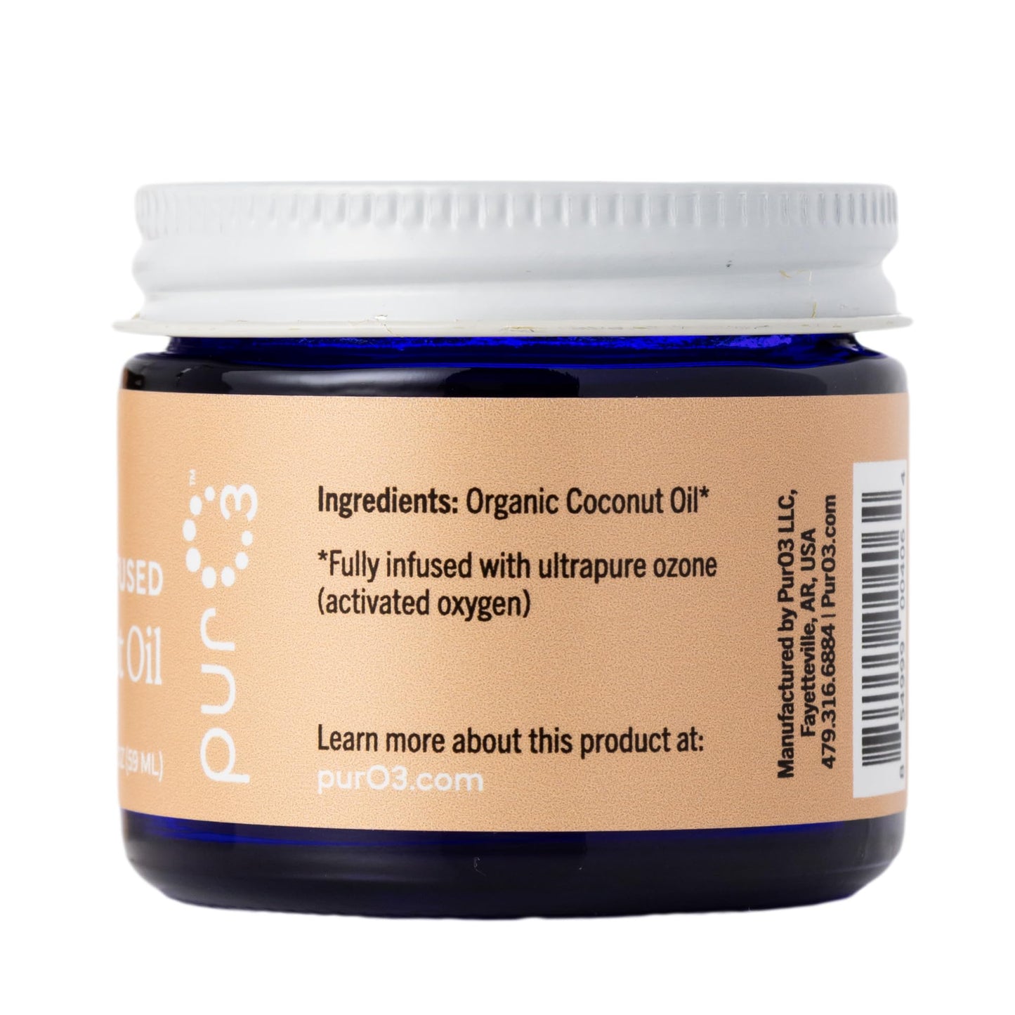 PurO3 Ozonated Coconut Oil Unscented