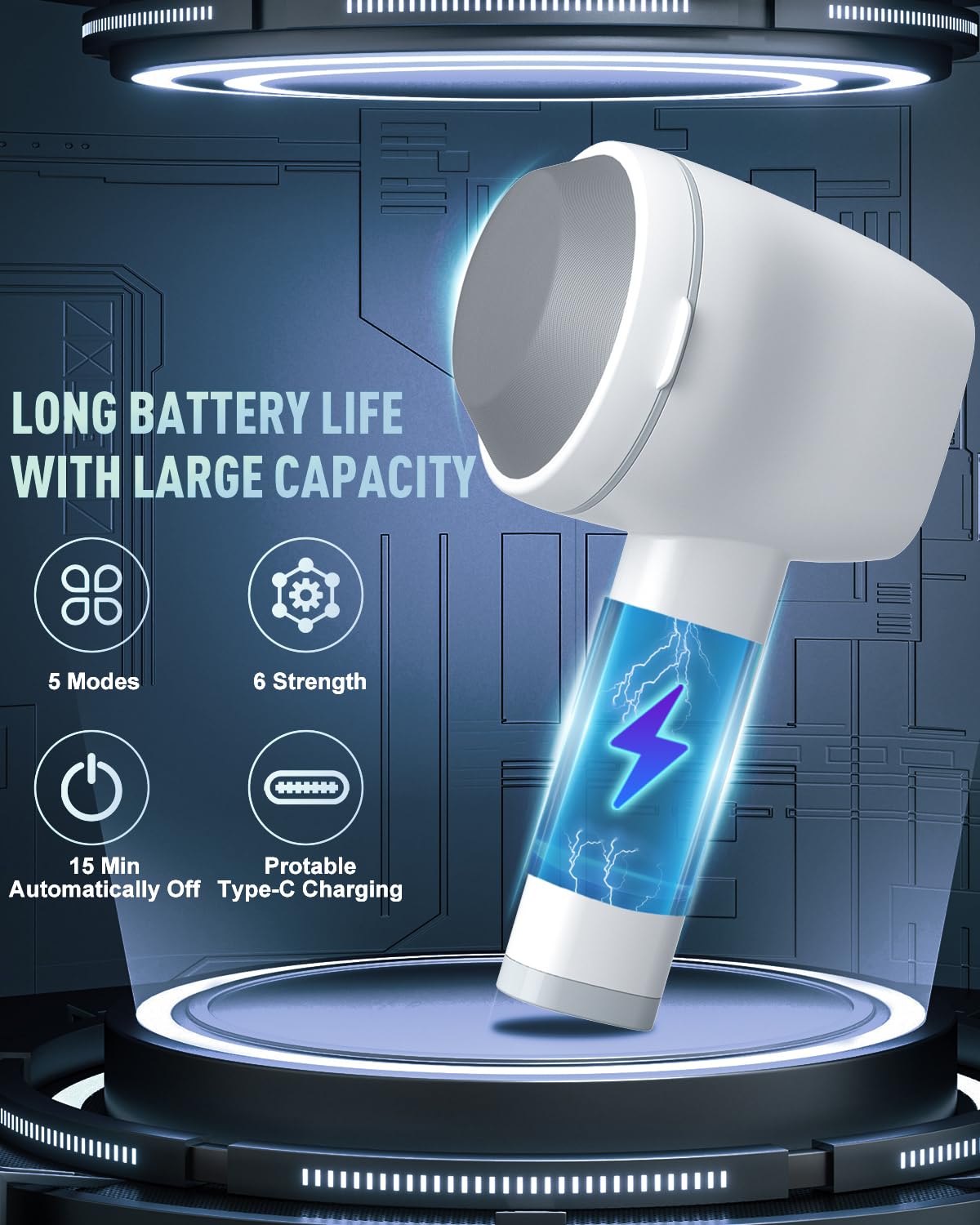 Body Sculpting Machine - Rechargeable Cellulite Massager with 5 Models & 6 Speeds, Beauty Sculpt Massager Christmas Gifts for Women Wife Girlfriend Sister He