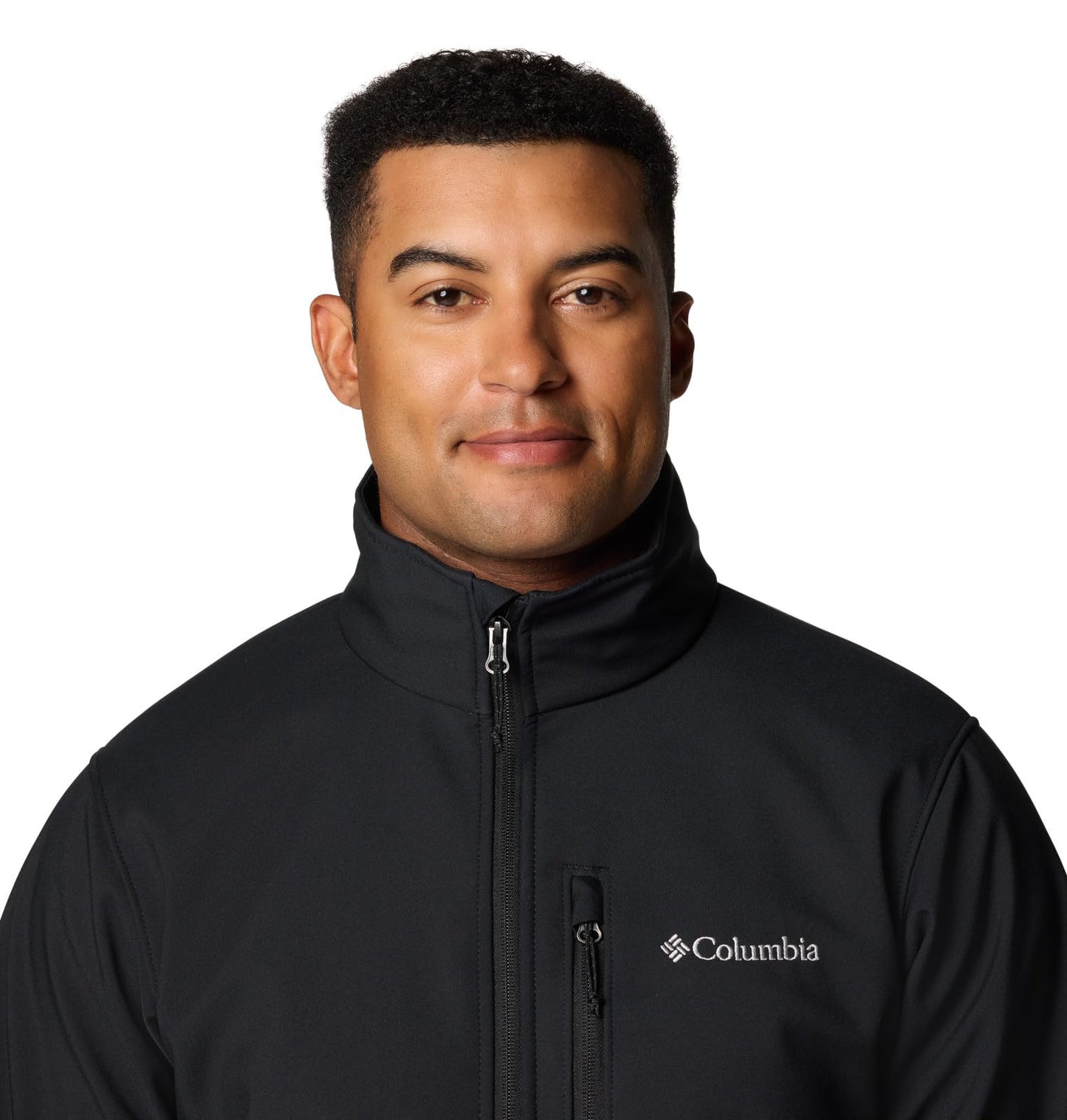 Columbia Men's Ascender Softshell Jacket, 2024 Black, Small