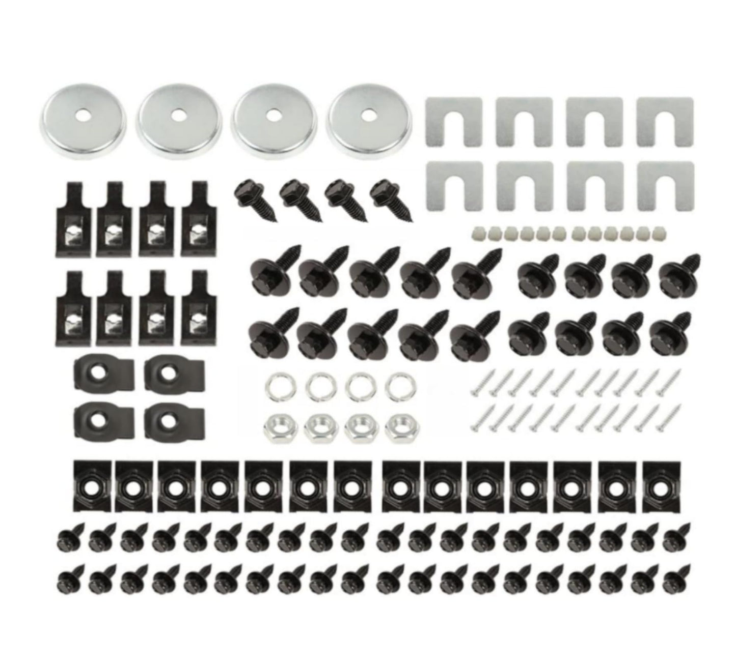 CHENACC Body Front End Sheet Metal Bolt Kit Compatible with 1964-1972 Chevy Chevelle/LS5/SS/LS6 El Camino Monte Carlo Pontiac GTO/Tempest/Judge/Lemans/Ram Air III/IV
