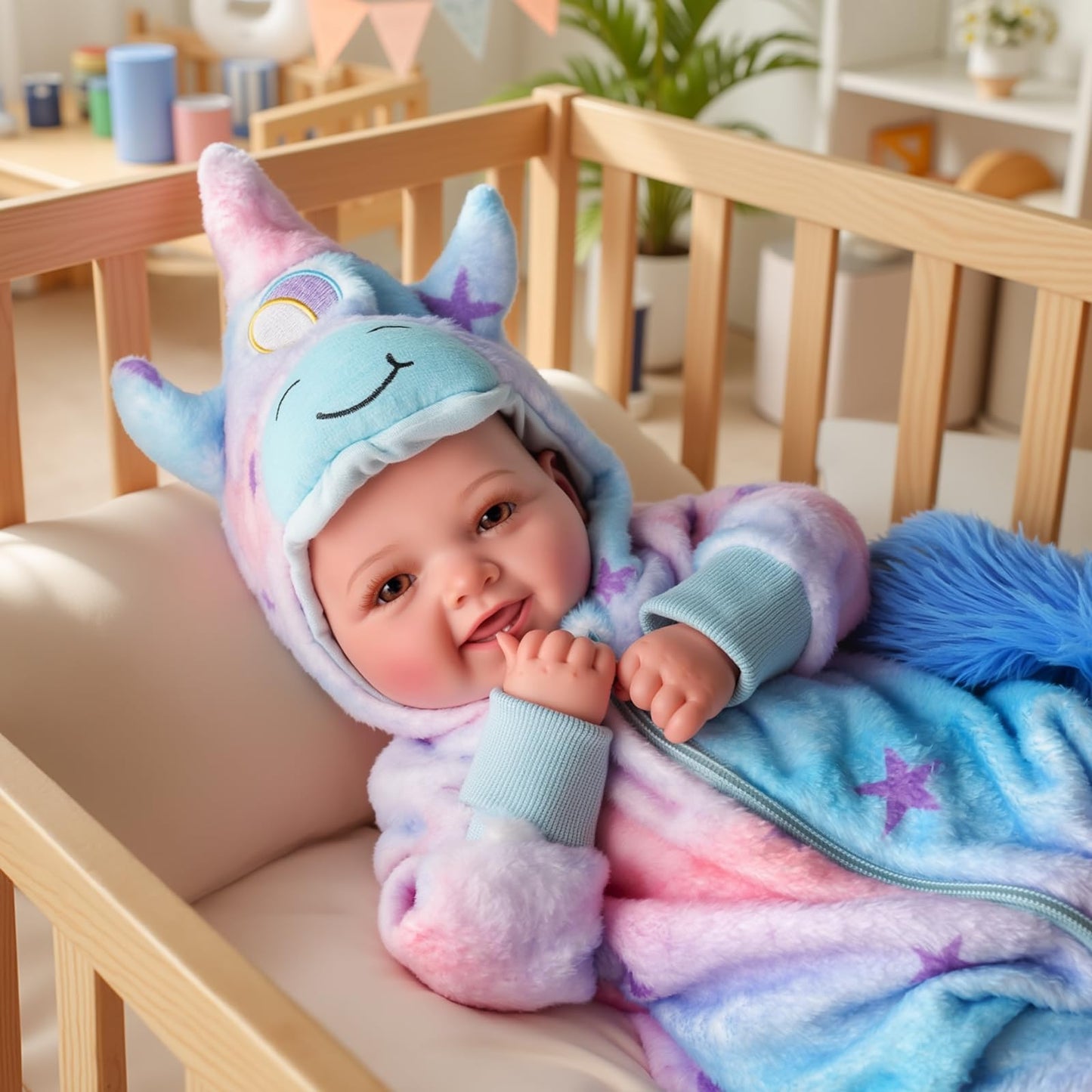 BABESIDE Baby Dolls Twins - 17'' Cute Soft Body Realistic Newborn Twin Dolls Real Life Baby Girl and Boy with Accessories for 3+ Year Old Kids Gifts, Pretend Play, Collection