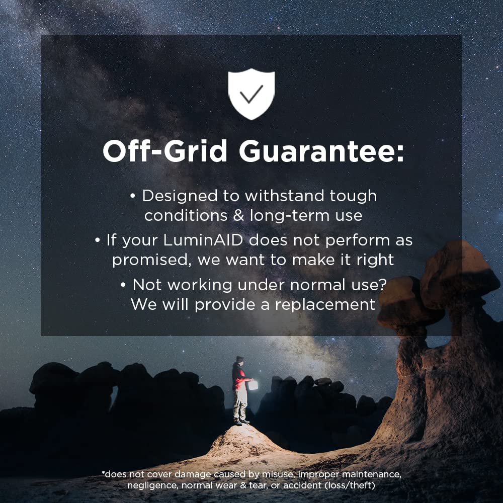 LuminAID PackLite Nova USB Solar Inflatable Waterproof Light
