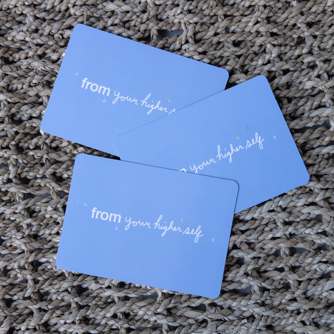 From Your Higher Self Affirmation Cards | 52 Reminders to Awaken Your Soul Purpose & Remember Who You Were Always Meant to Be, Daily Inspirational Guidance Deck for Women