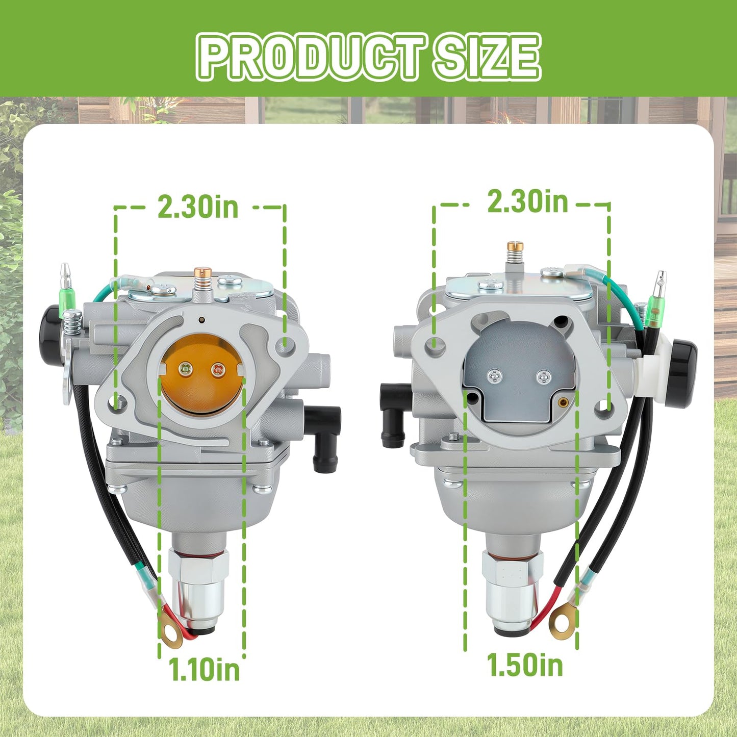 partszen Carburetor Kit for Kohler SV720 SV725 SV710 SV715 SV730 SV735 SV740 SV810 SV820 22HP 23HP 24HP 25HP 26HP 27HP Engine Replace for 32-853-08, 32-853-06, 32-853-04, 32 853 12-S