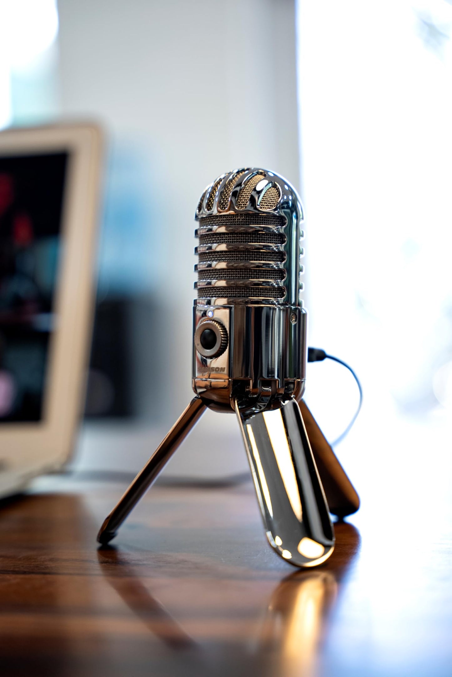 Samson Meteor Mic USB Studio Microphone, Cardioid, Titanium Black