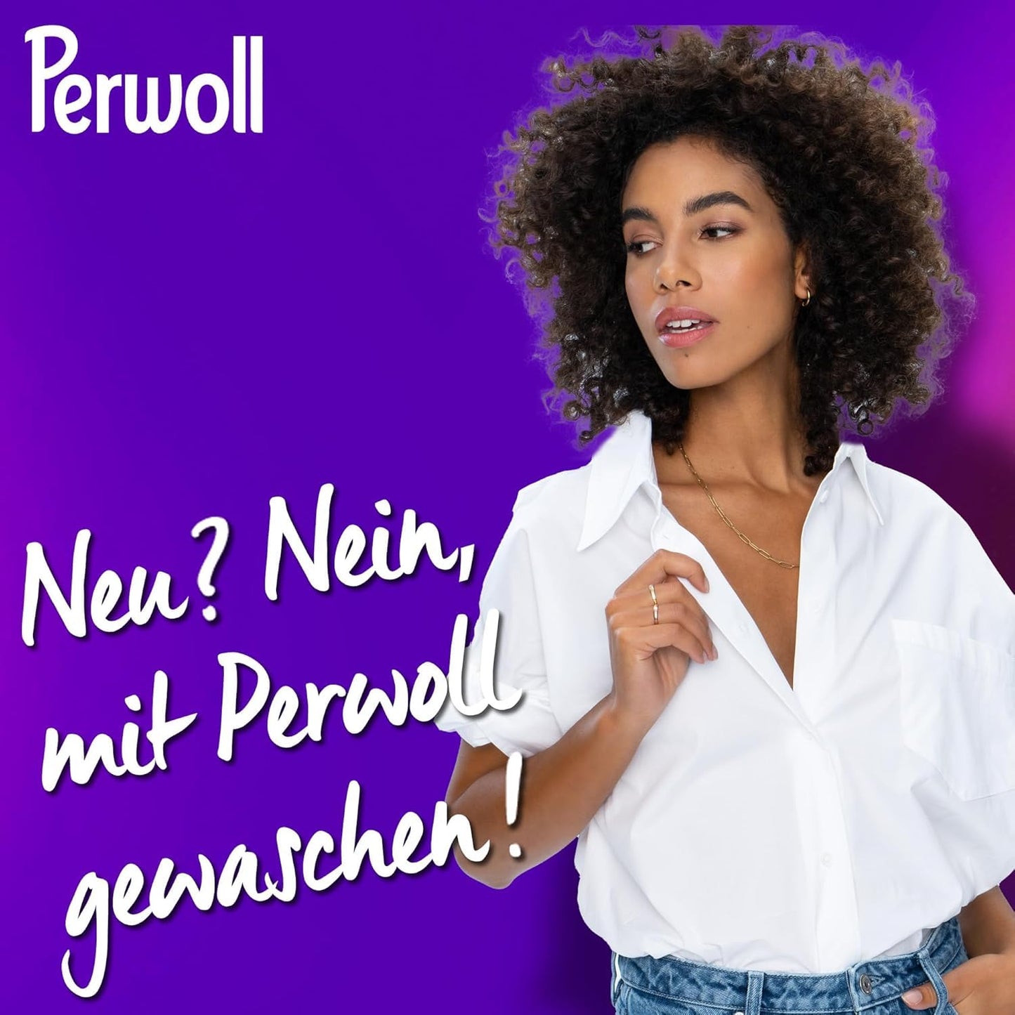Perwoll Renew White - Liquid Detergent For White Laundry, Fine Detergent Strengthens Fibers And Improves Color Intensity (1 x 25 washes)