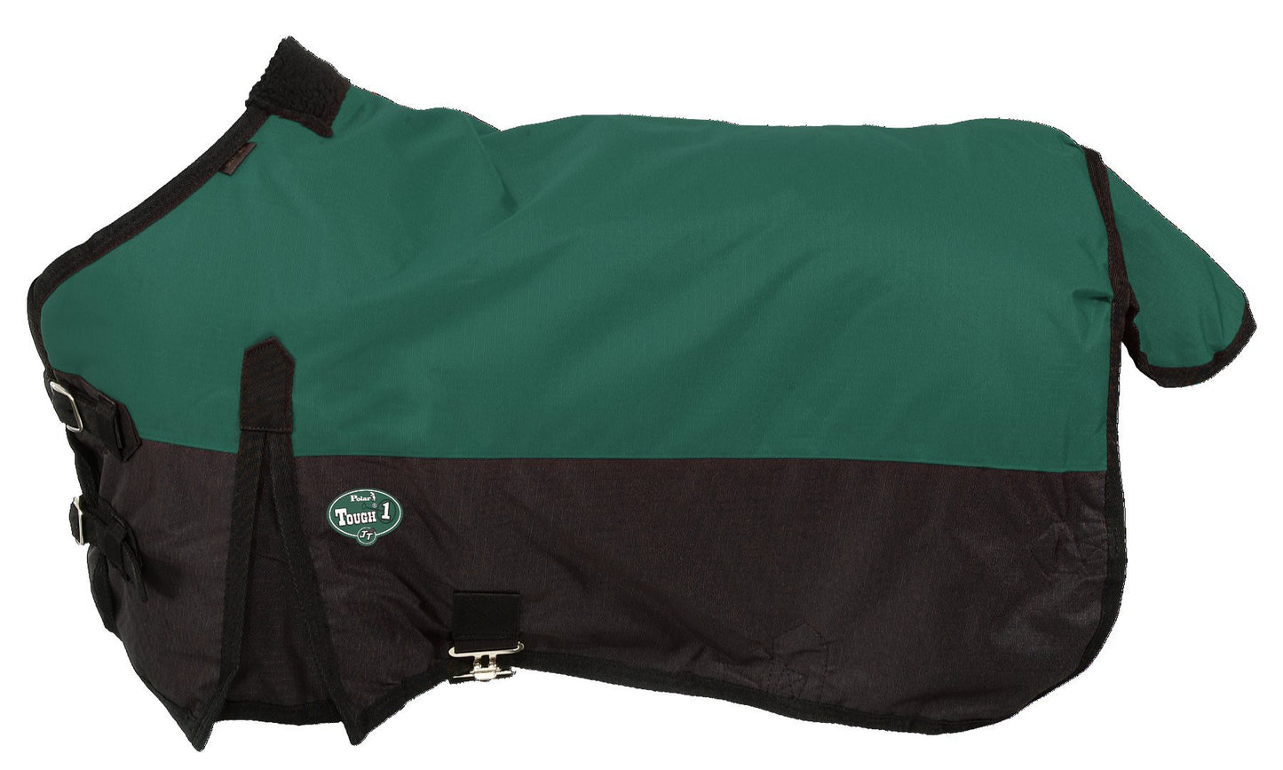 Tough 1 600D Waterproof Poly Miniature Turnout Blanket, Hunter Green, 48"