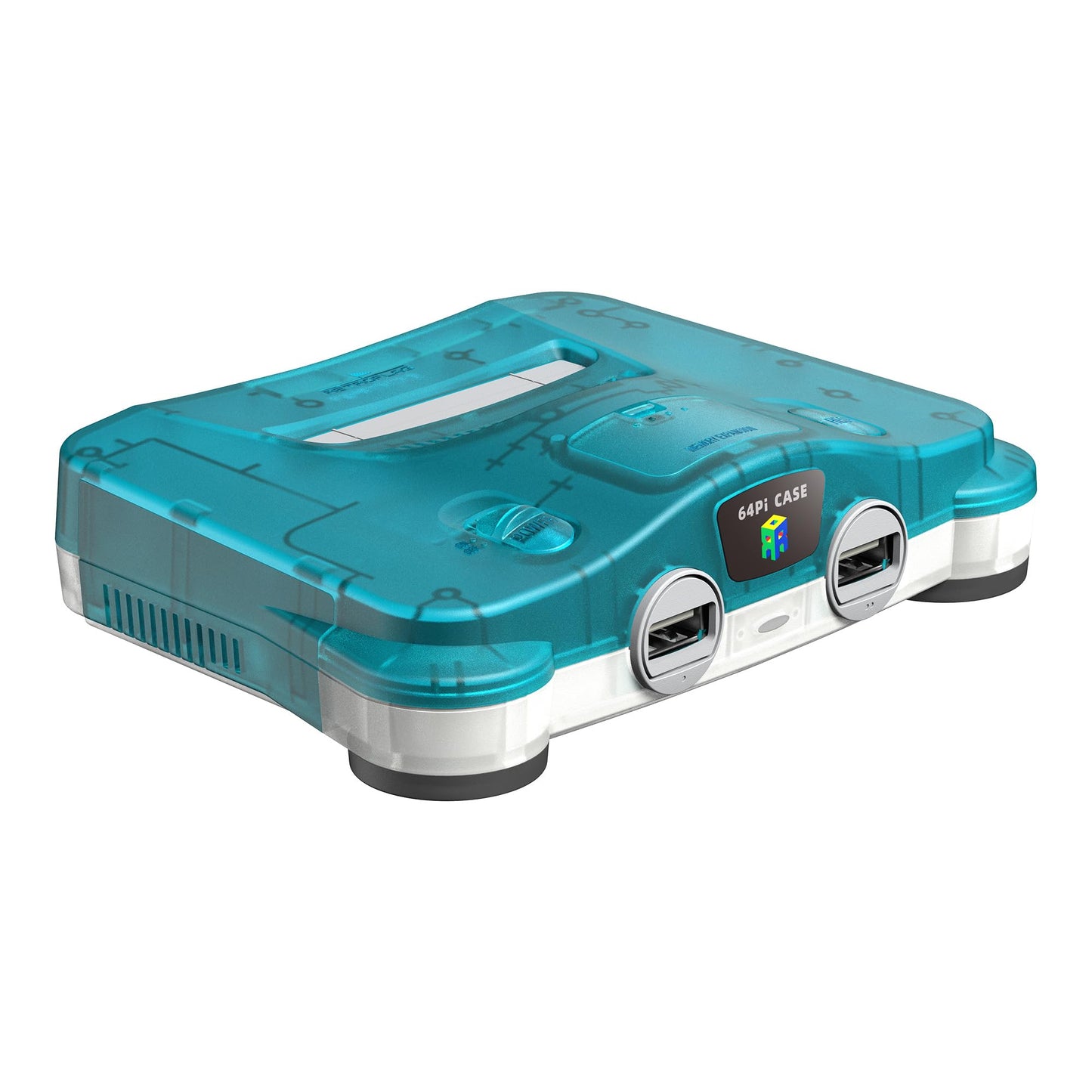 RetroFlag 64Pi Case for Raspberry Pi5, SD Card Storage, Safe Shutdown and Safe Reset, MetaData in Emulation Station auto Saved