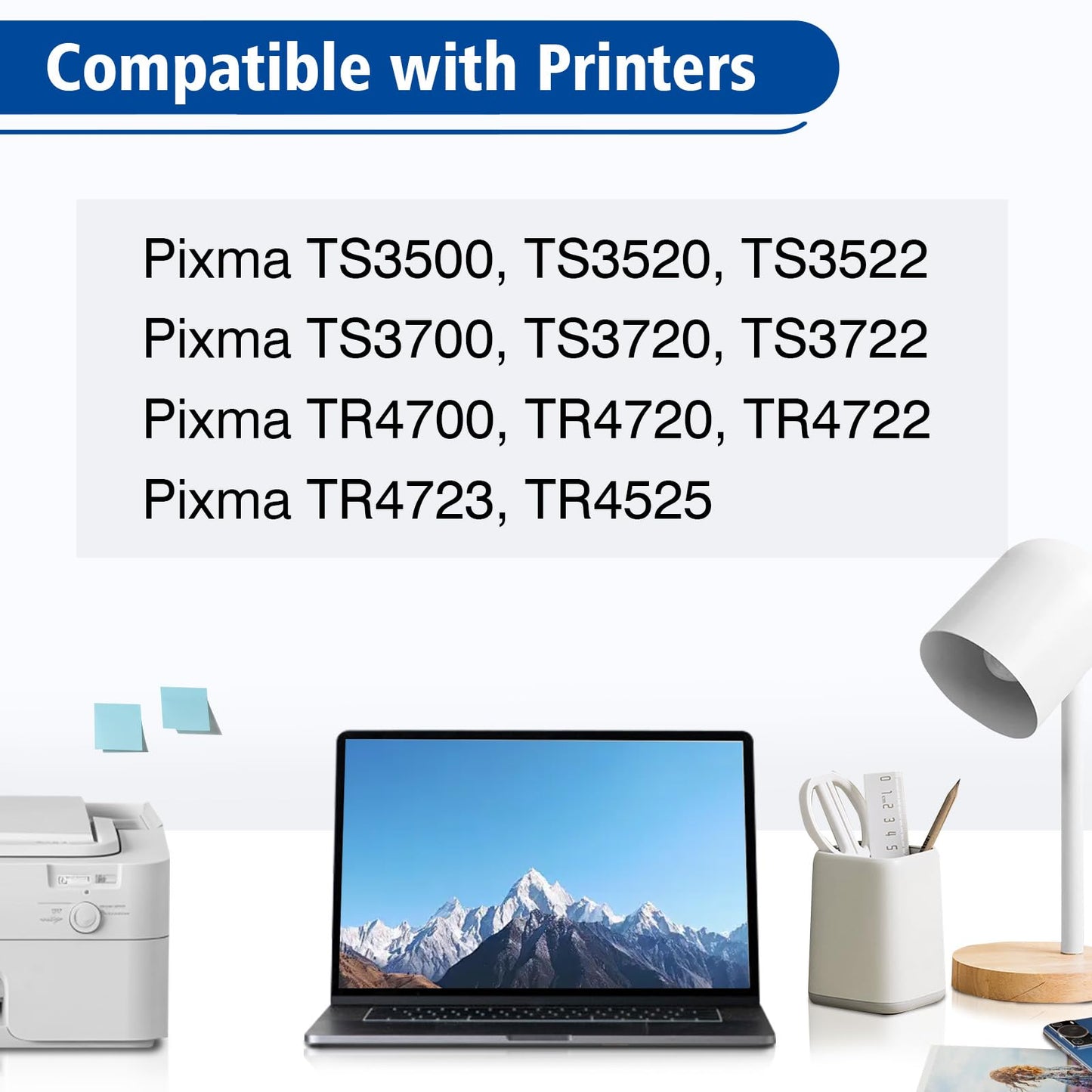 PG-275 XL/CL-276 XL Replacement for PIXMA TS3720 Ink Cartridges Compatible for Printer Ink 275 276 XL Ink Cartridges for PIXMA TR4720 TR4722 TR4700 TS3522 TS3520 TS3500