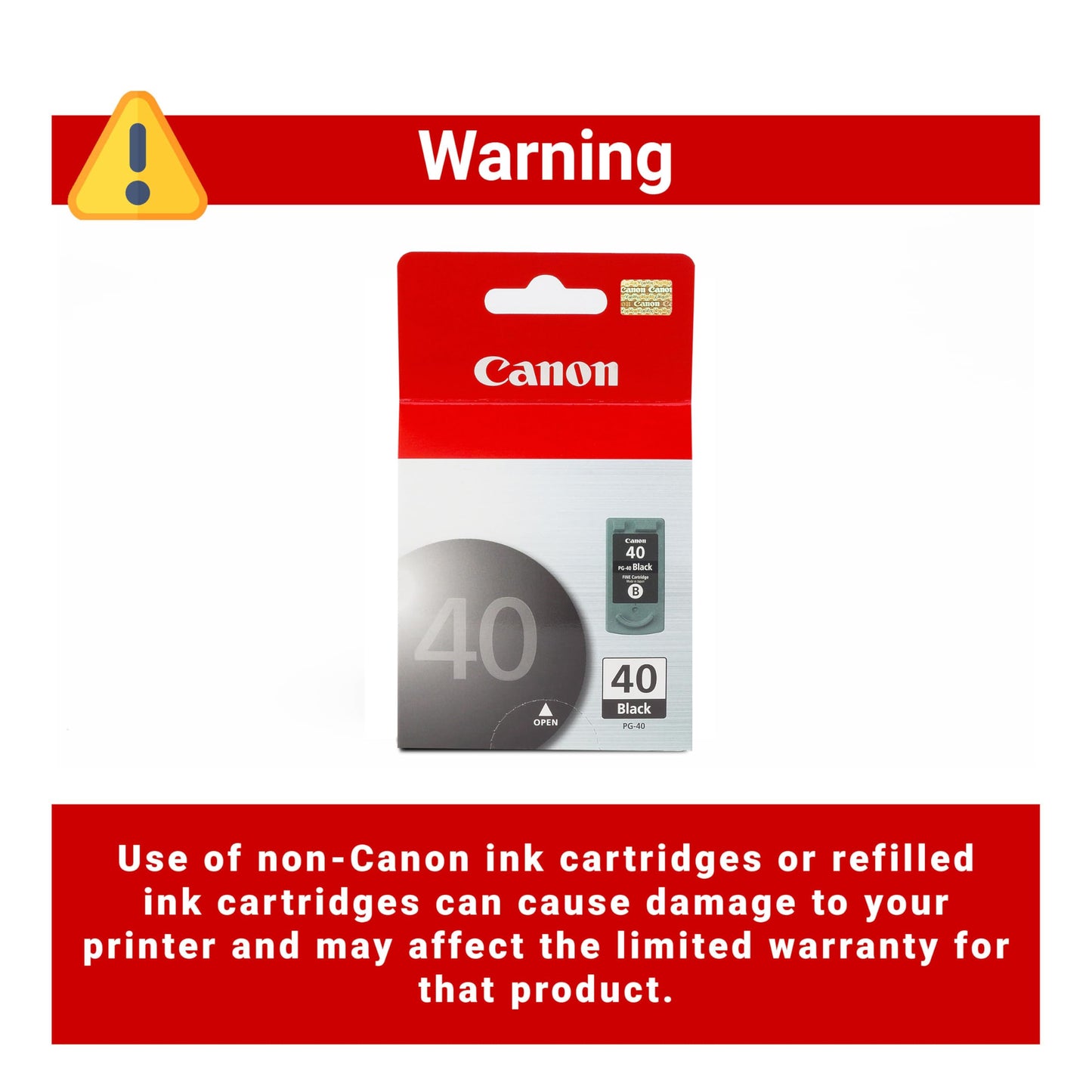 Cartridge Printer Canon PG40 Black