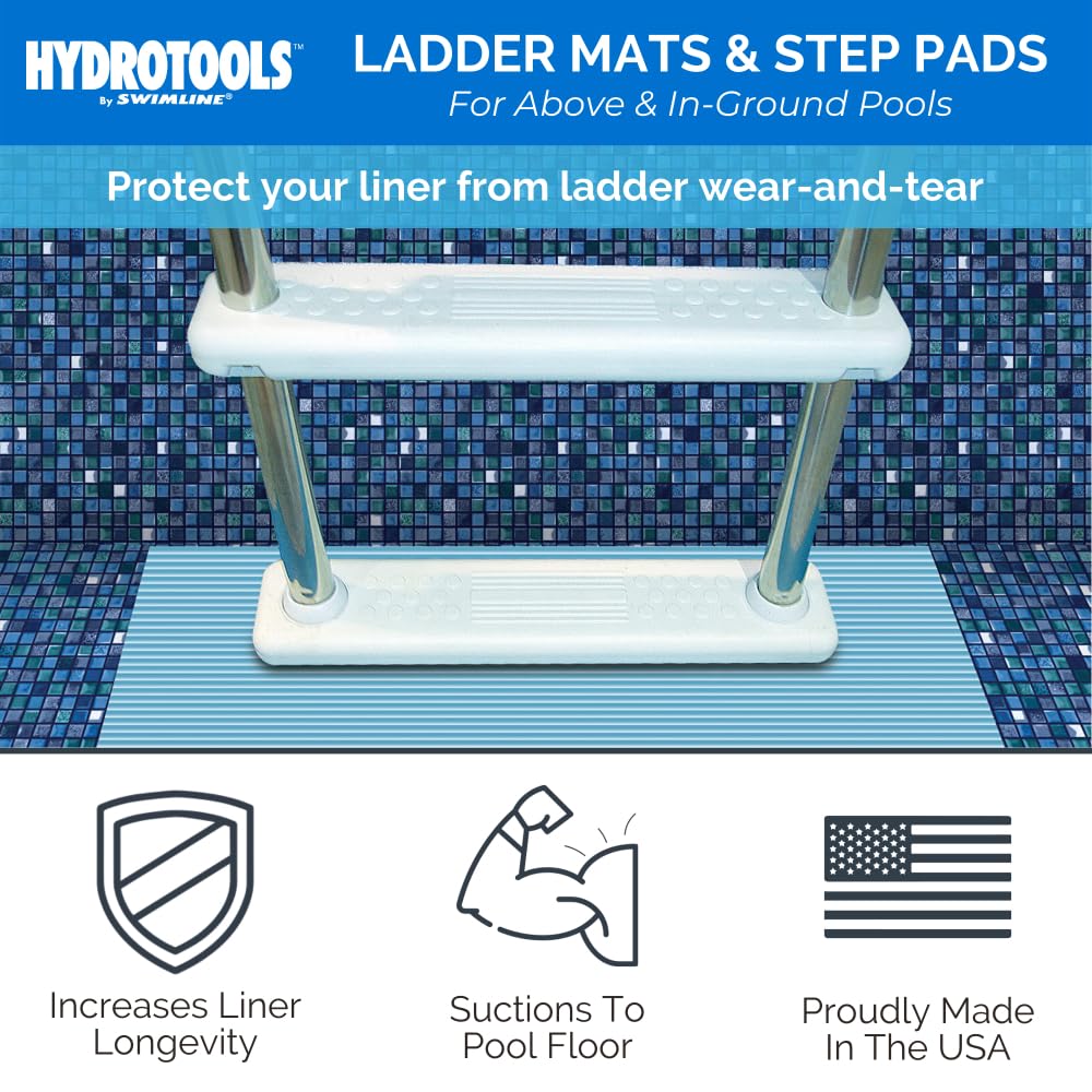 Horizon Ventures NA402 4-Feet x 5-Feet Deluxe in-Pool Ladder/Step Pad