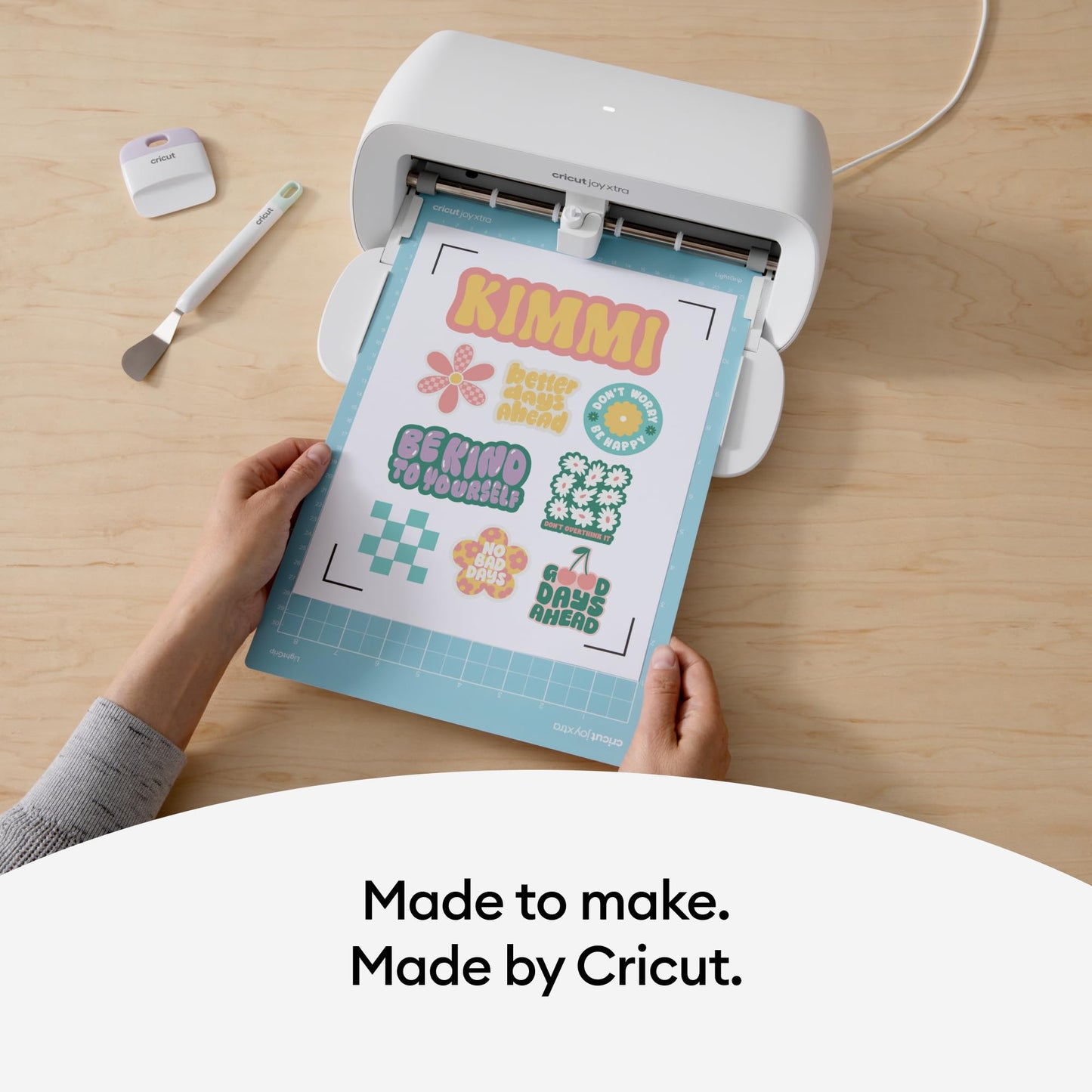 Cricut Printable Sticker Paper - 50 count, US Letter Size (8.5in x 11in)