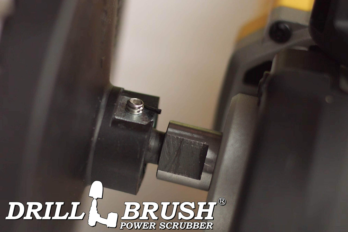 Cleaning Supplies - Floor Cleaner - 7 inch - Soft White - Carpet Cleaner - Medium Yellow - Shower Cleaner - Ultra Stiff Black - Variable Speed - Dual Action - Buffer Polisher - 5/8 x 11 Threaded Hub