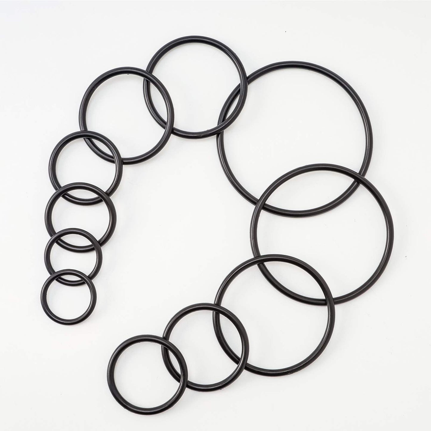 O-Ring BOSS Hydraulic SAE 212 Pieces O Rings Seal Kit Buna-N 90A for Boss Tube Fitting Application Hydraulic Fitting Hydraulic Pumping Sealing Straight Thread Tube Fittings
