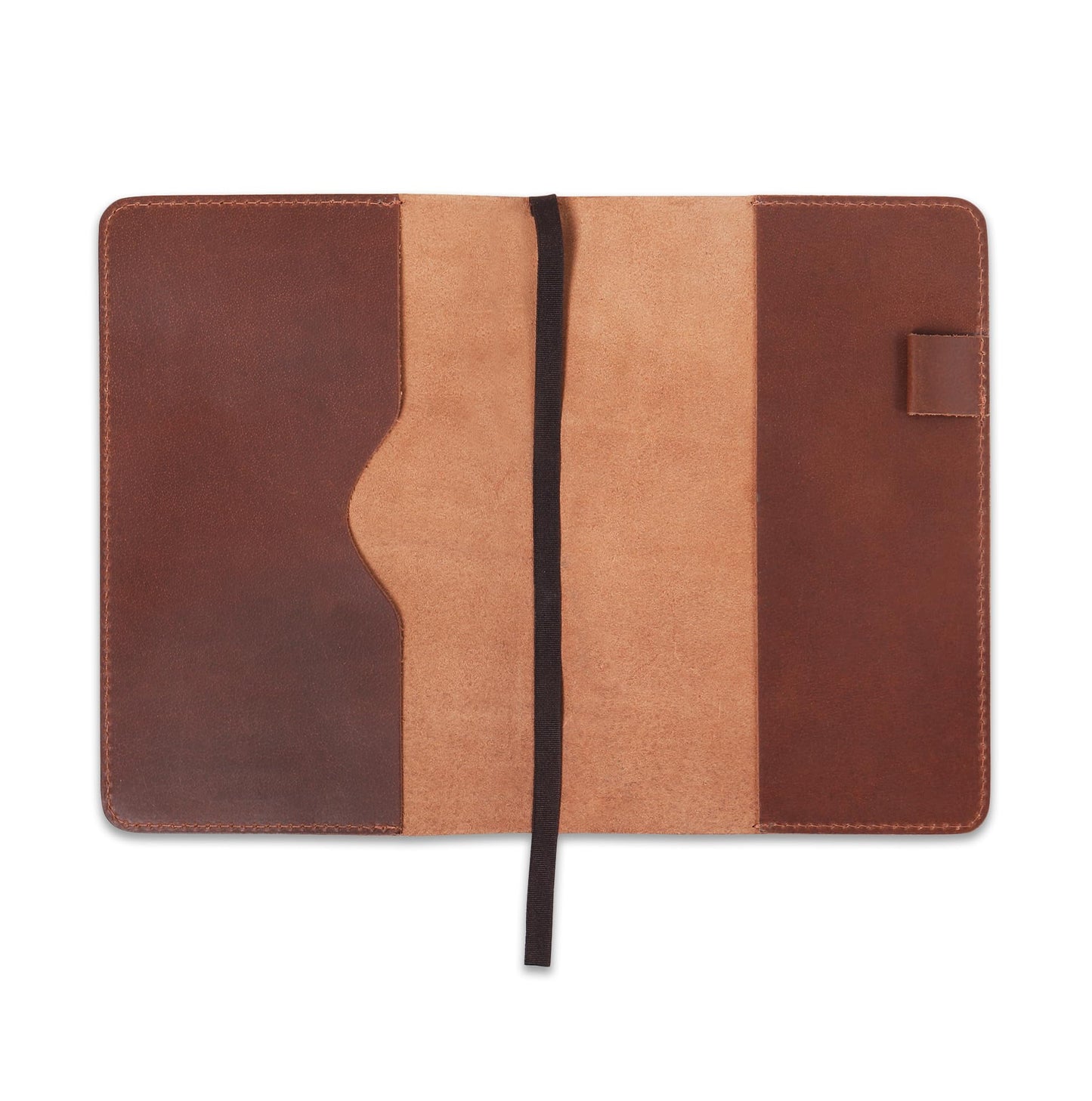 CestAntiQ, A5 Leather Journal Cover, Refillable Journal Cover for Large Moleskine and LEUCHTTURM1917 Medium A5, Leather Handmade Notebook Cover, 9 x 6 Inches Leather Bound Journal (Tan)