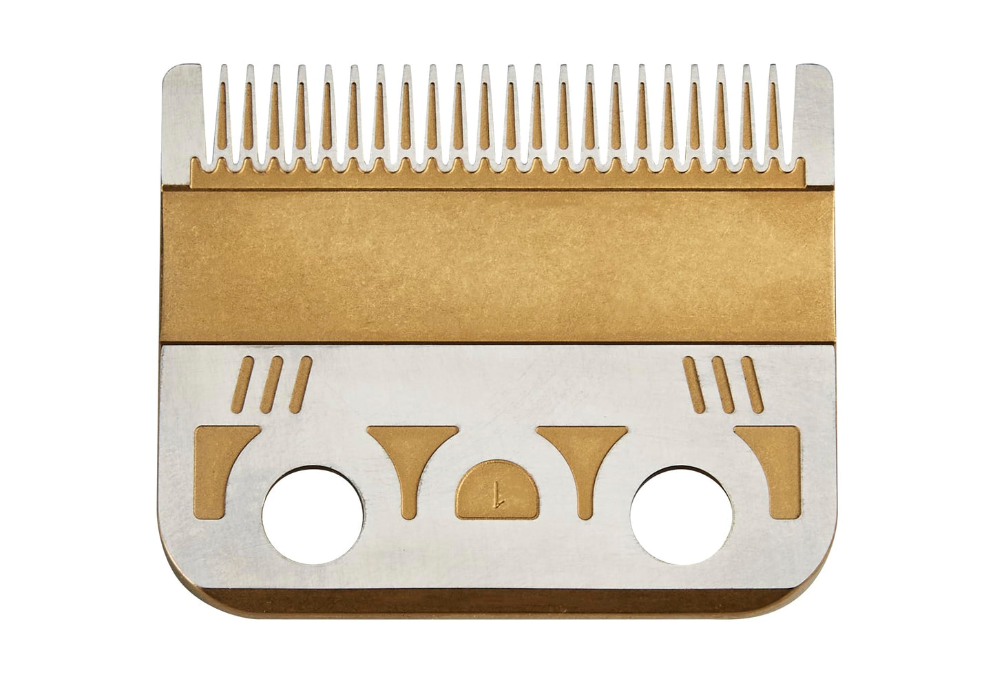 BaBylissPRO Barberology Blue Titanium Precision Replacement Fade Blade MIM Process, 22 Tooth Metal Injection Molded Fade Clipper Blade