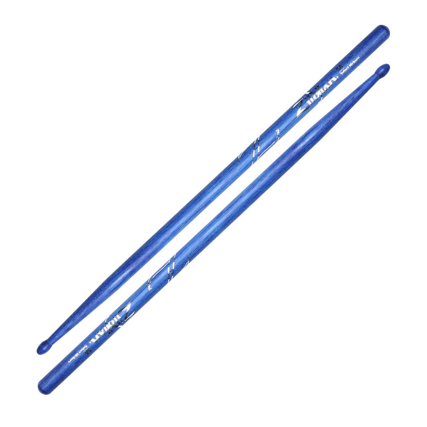 Avedis Zildjian Company 5A Blue Drumsticks