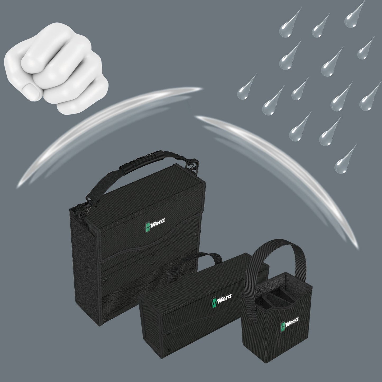 WERA 2go 4 Tool Quiver