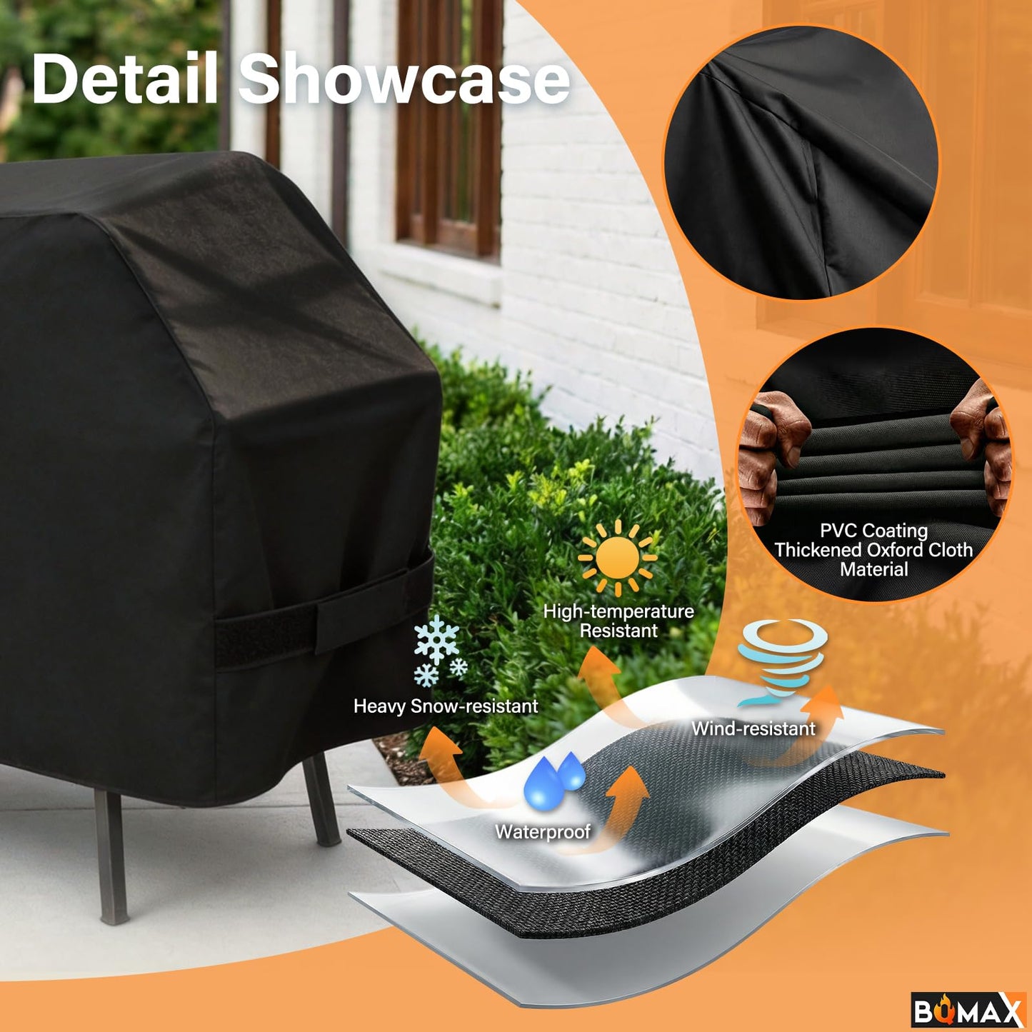Griddle Cover for Blackstone 17 inch 22 inch Griddle with Hood and Stand, Outdoor Heavy Duty 600D Polyester Grill Cover for Blackstone 17" 22" Griddle 22" Adventure Ready
