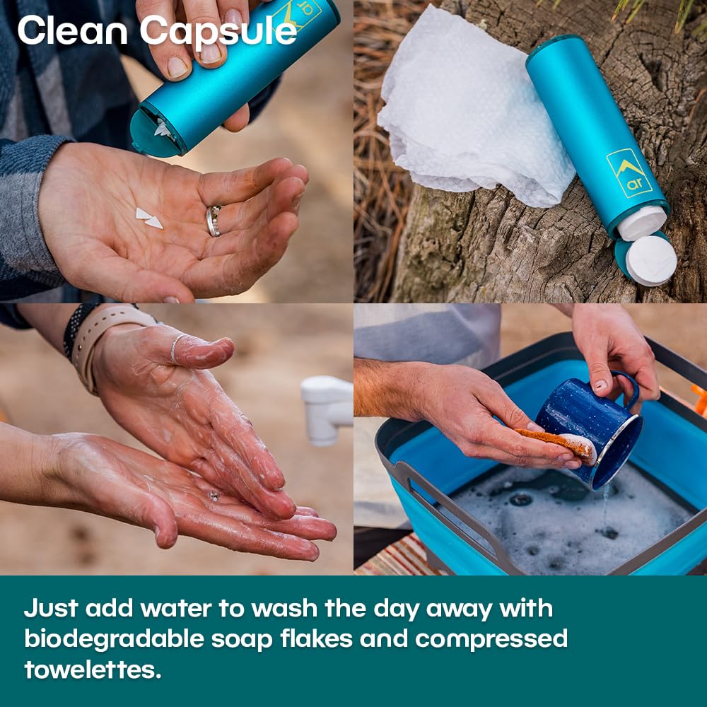 Adventure Ready Camping Kitchen Clean-Up Kit