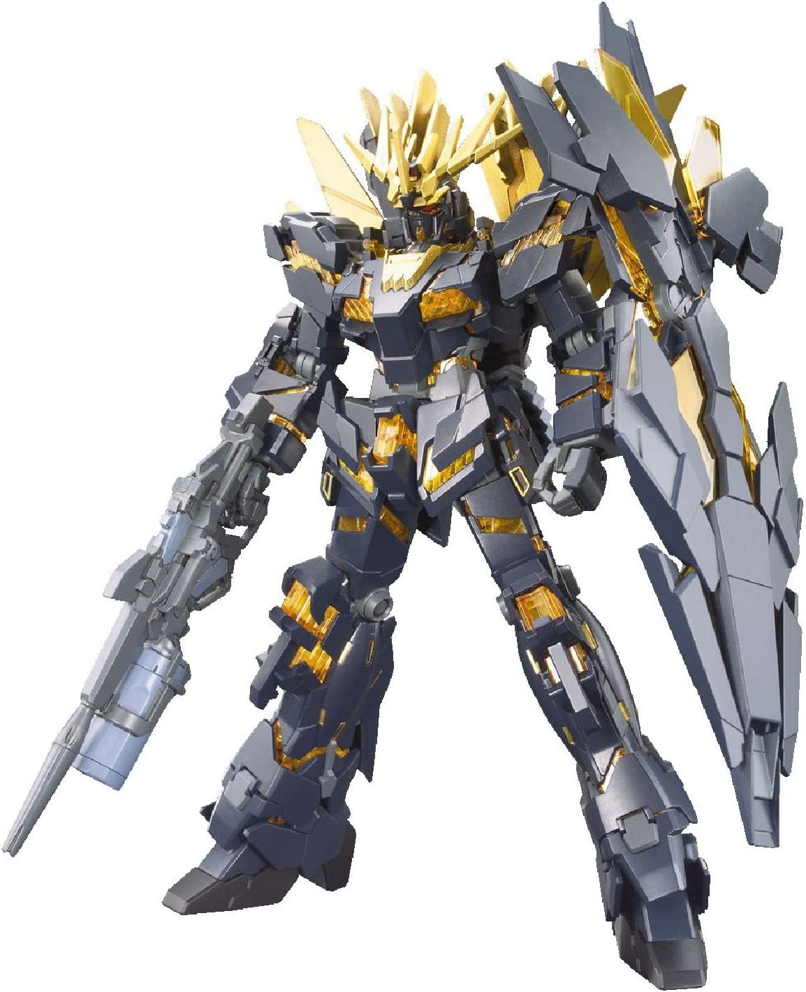 BANDAI SPIRITS Gundam - 1/144 HGUC Unicorn Gundam 02 Banshee Norn - Model Kit 13cm