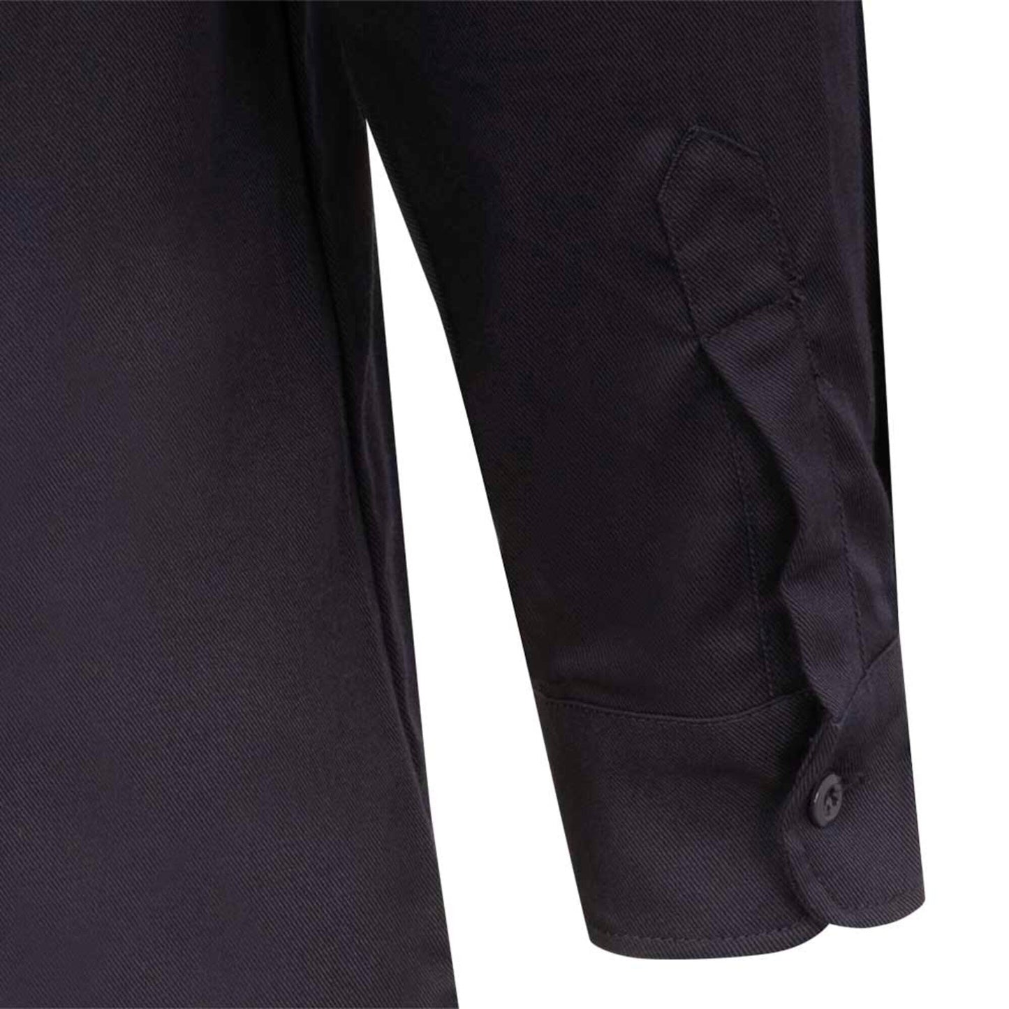 Pioneer FR Arc Rated Button-Up Safety Shirt for Men - Flame Resistant - ARC 2 PPE 10 Cal - Navy Blue