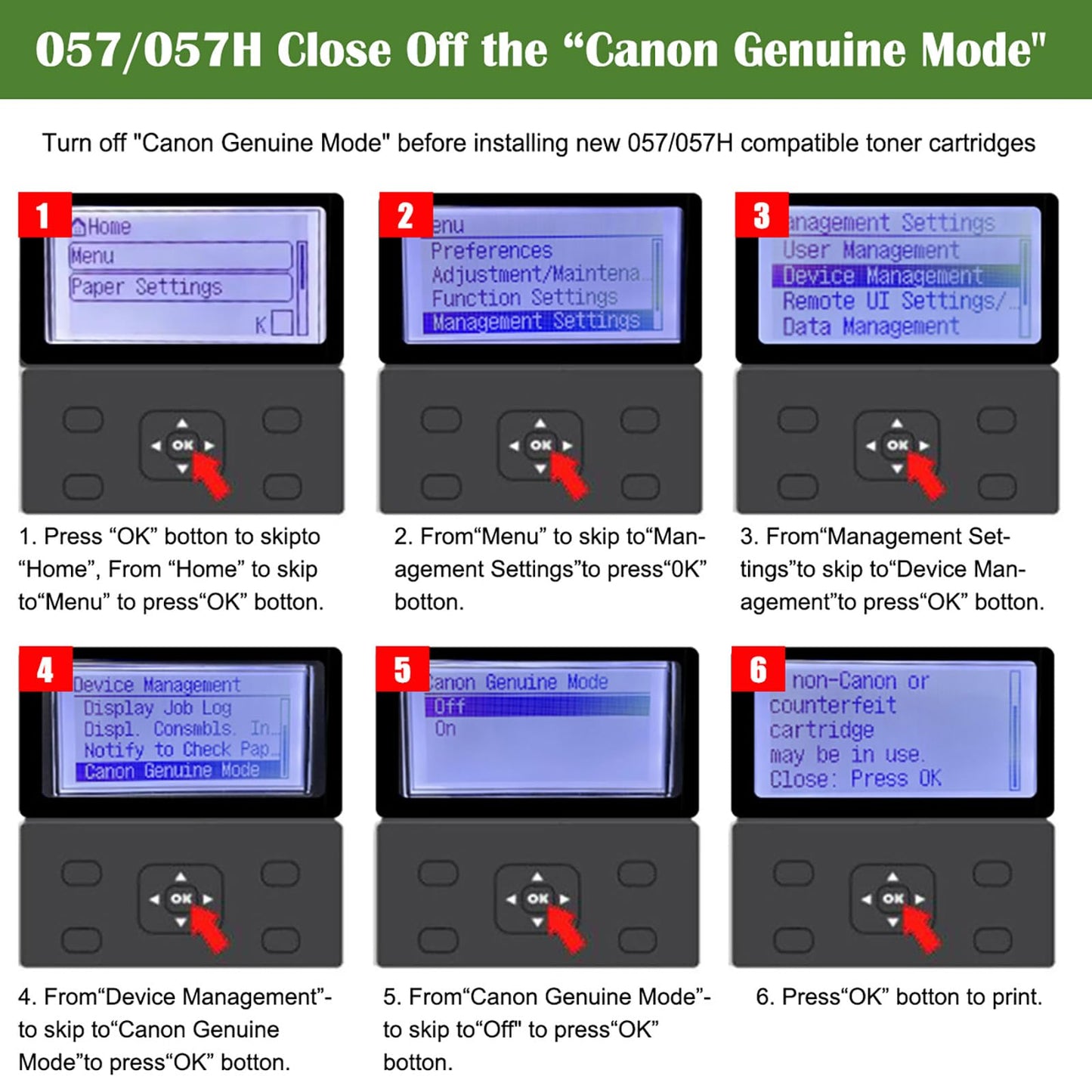 Compatible Toner Cartridges 057H ( 057 ) High Capacity 10000 Pages 2 Blacks for Canon LBP236dw MF445dw LBP226dw MF455dw MF449dw MF448dw MF443dw LBP228dw LBP227dw LBP223dw MF451dw MF452dw Printers