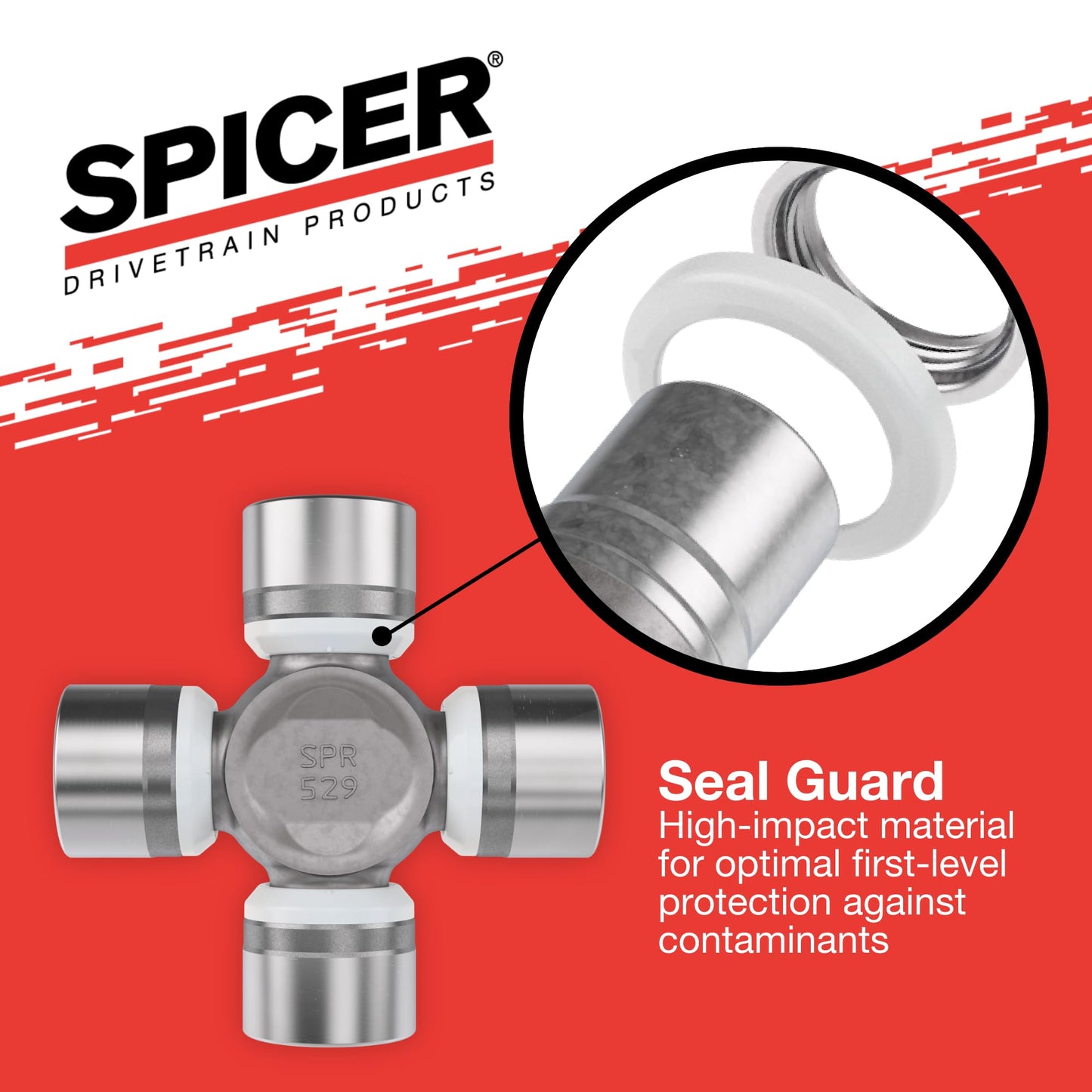 Spicer 5-1410-1X Premium Greasable Universal Joint