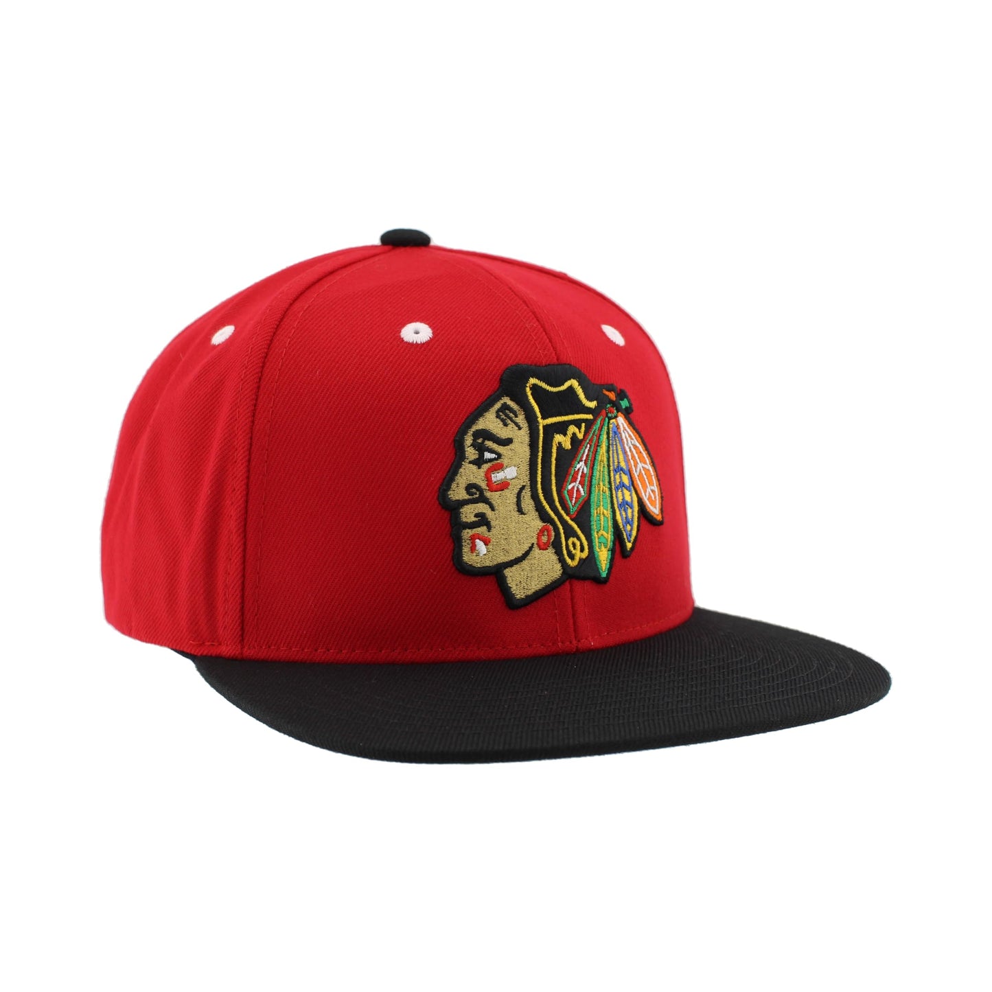 ZHATS Standard NHL Officially Licensed Adjustable Snapback Hat Flat Bill Z11 Icon Two Color